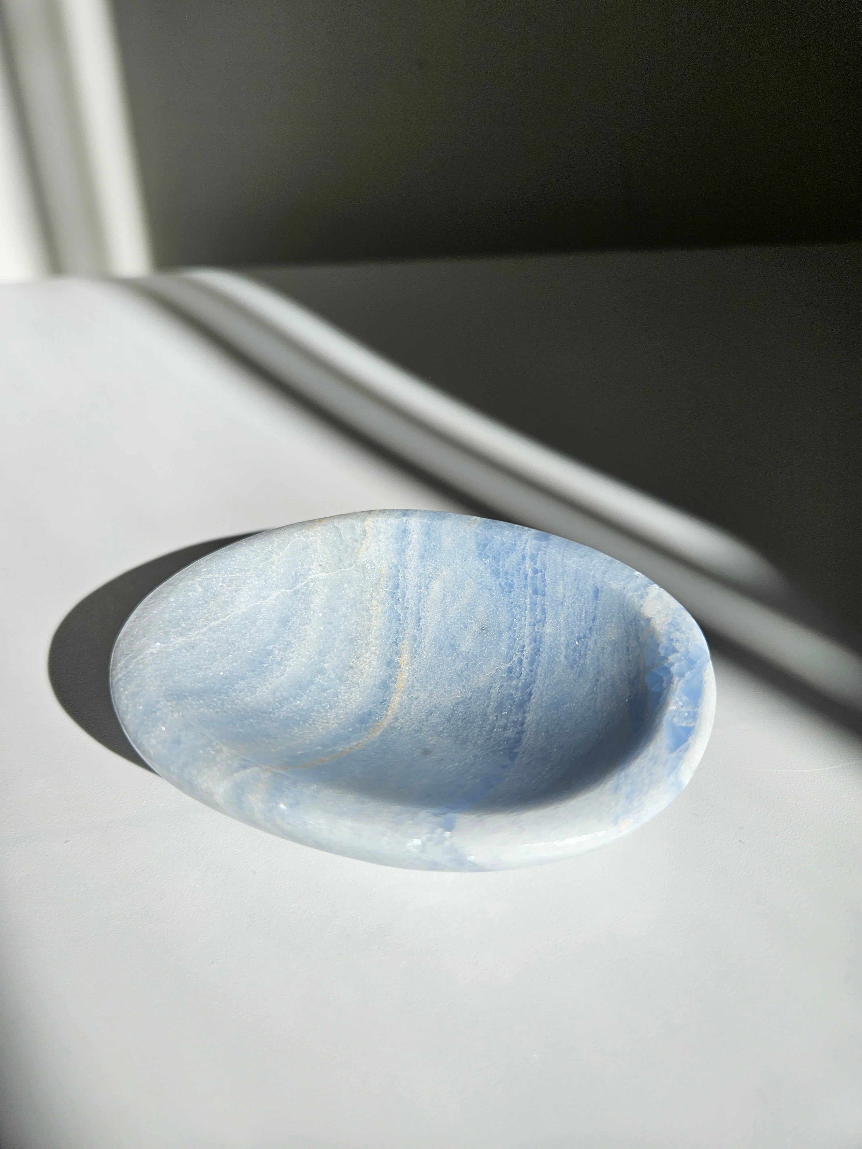 Blue Calcite Bowl 001