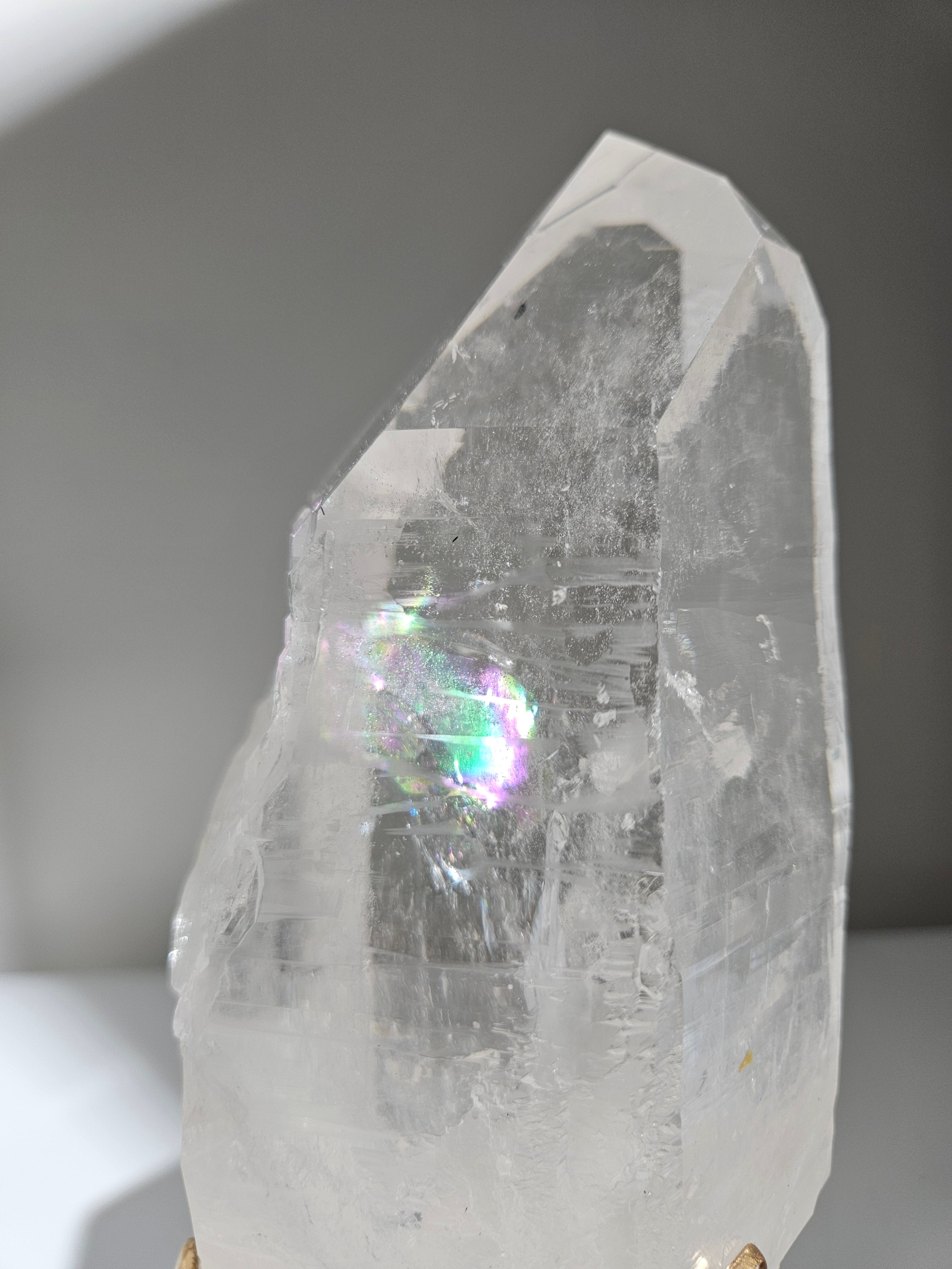Lemurian Quartz Spinning Statement 001