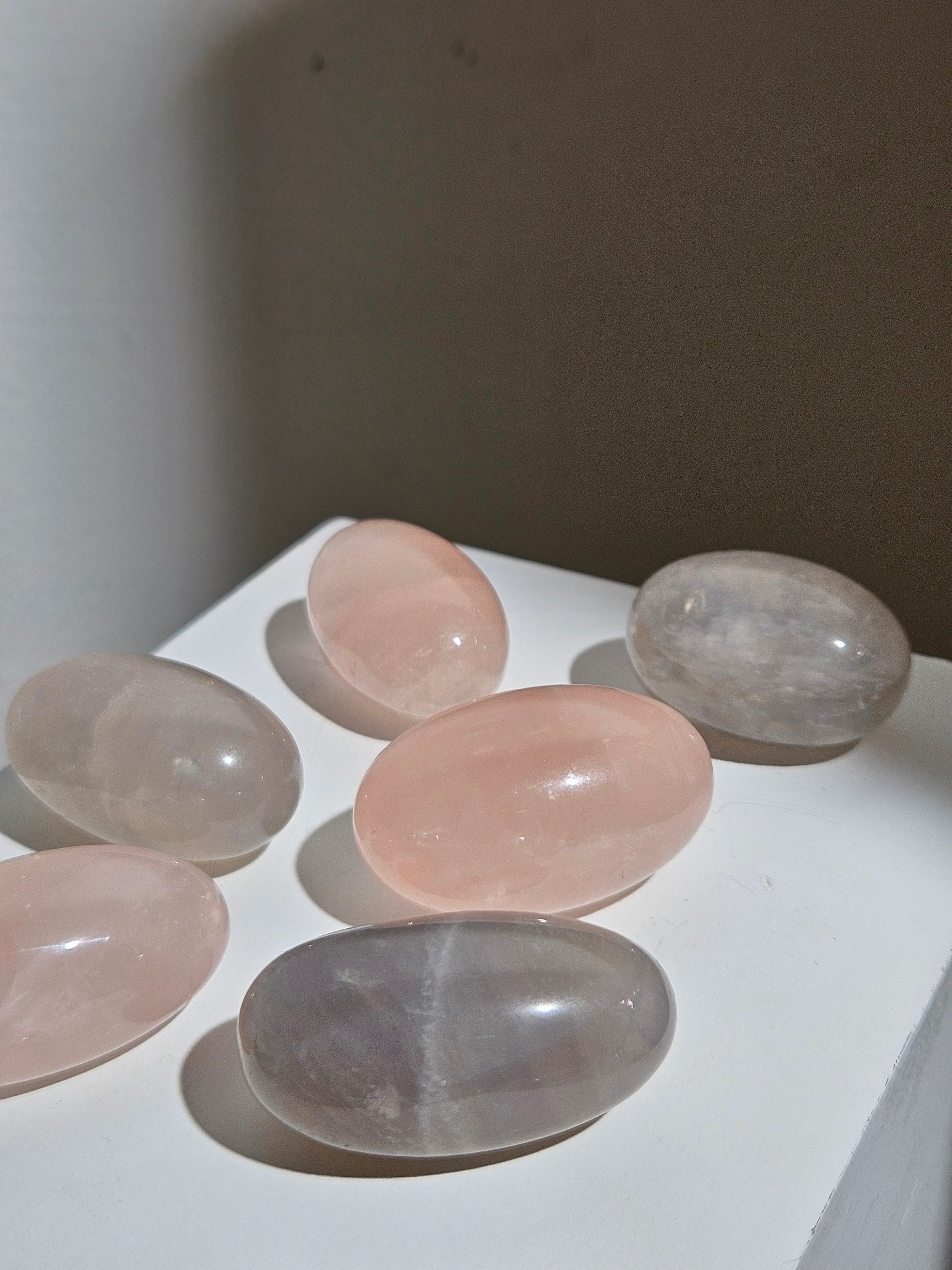 Rose Quartz Shiva Set | Intuitively selected