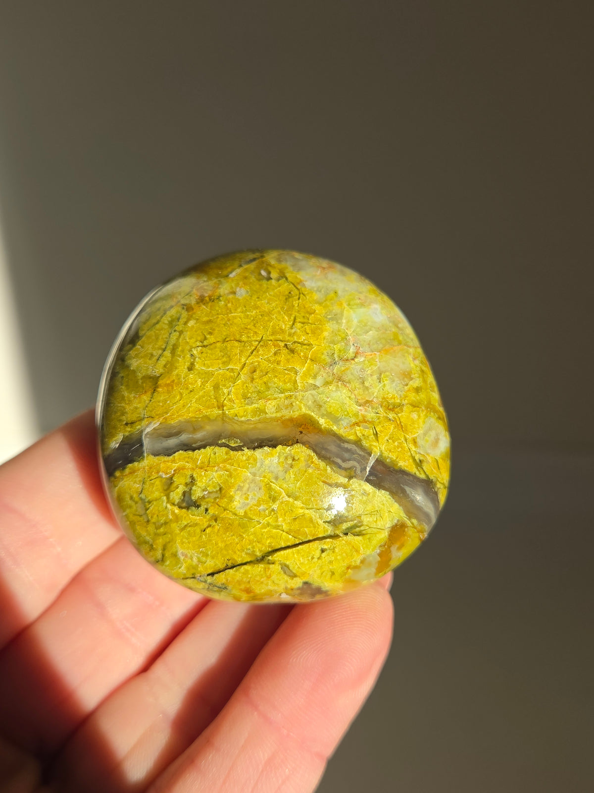 Green Opal Palmstone 002