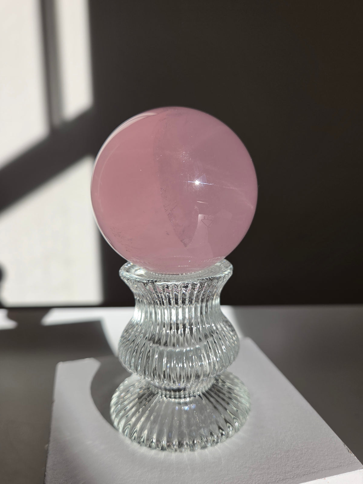 Rose Quartz Sphere 025