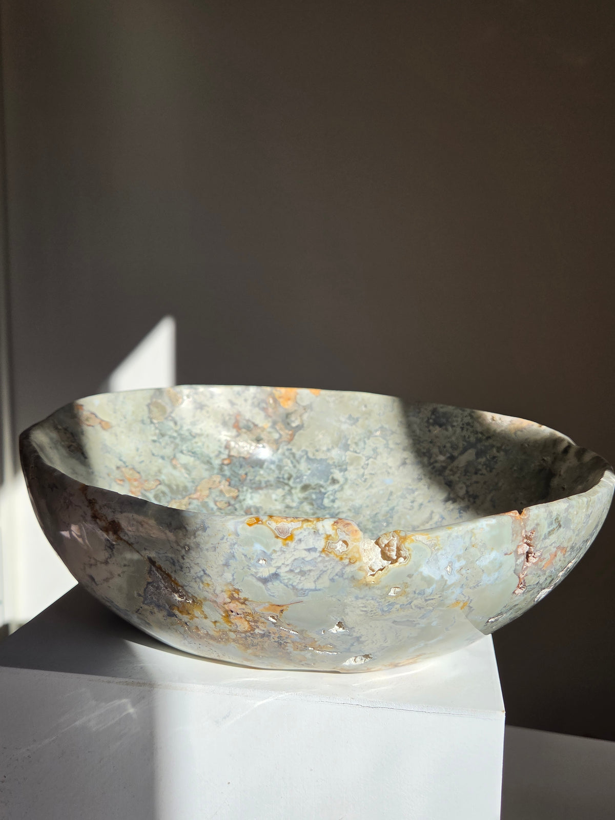 Green Jasper Bowl