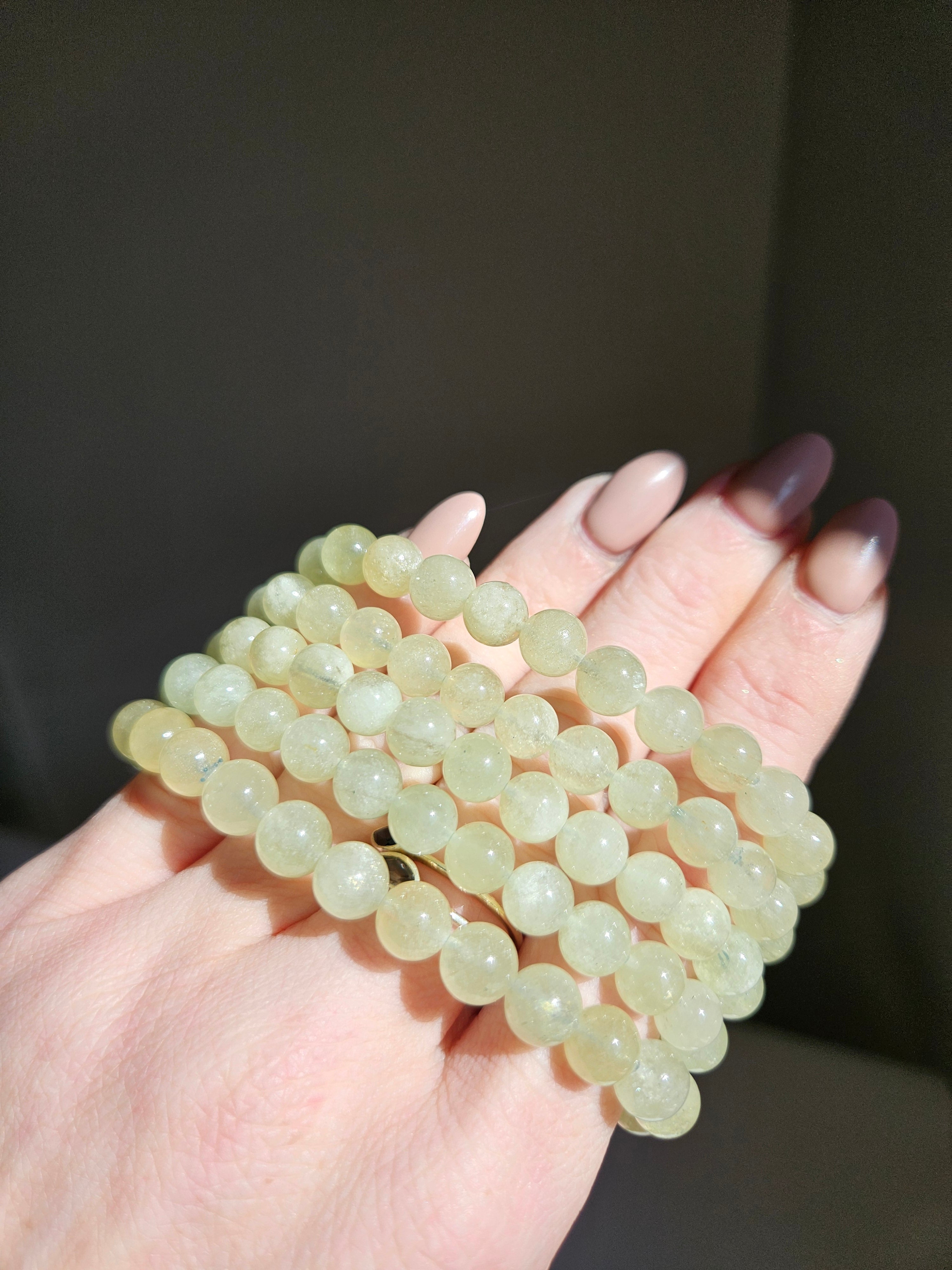 Yellow Aquamarine Bracelet | 7mm