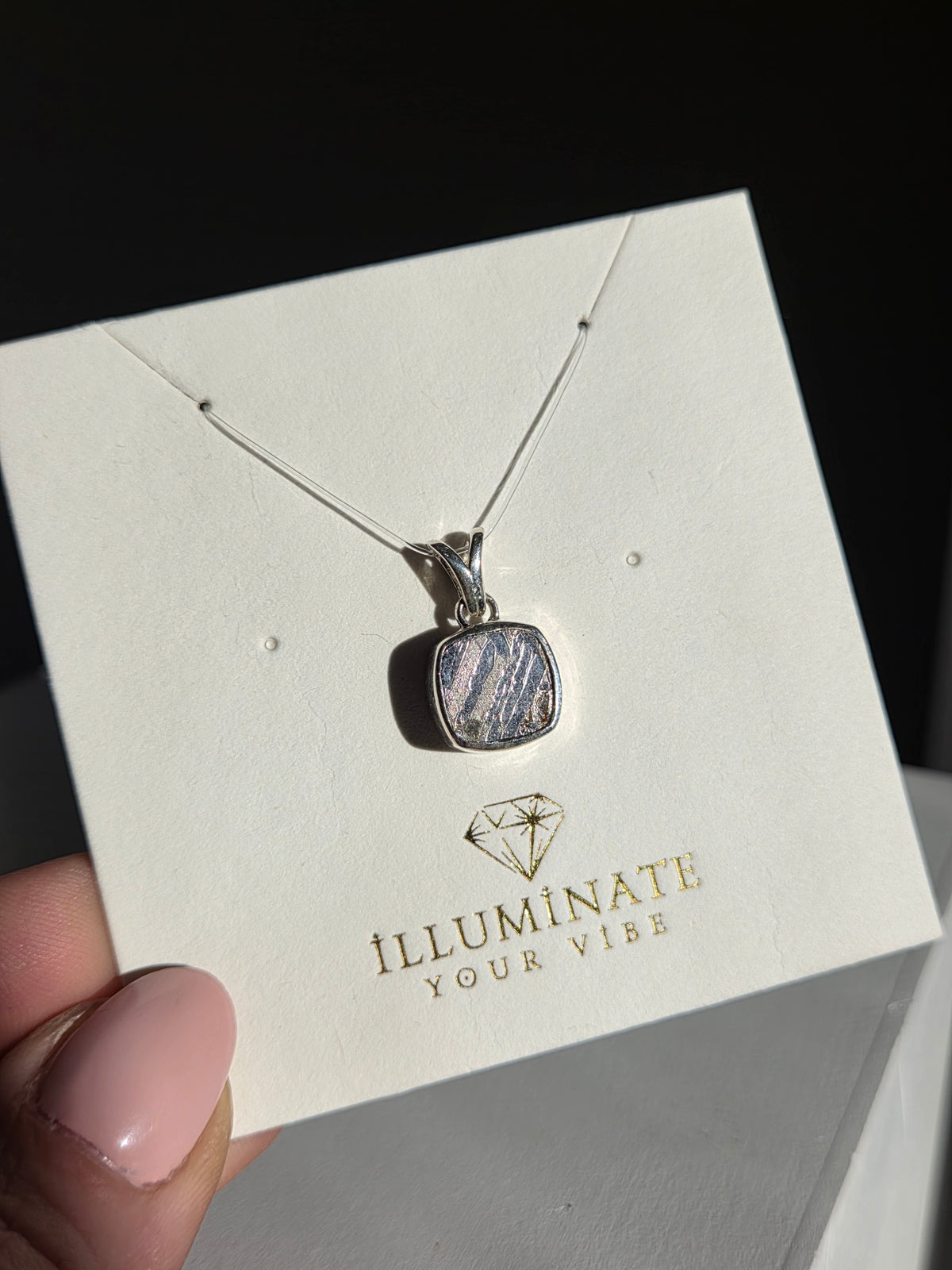 Meteorite Pendant 001
