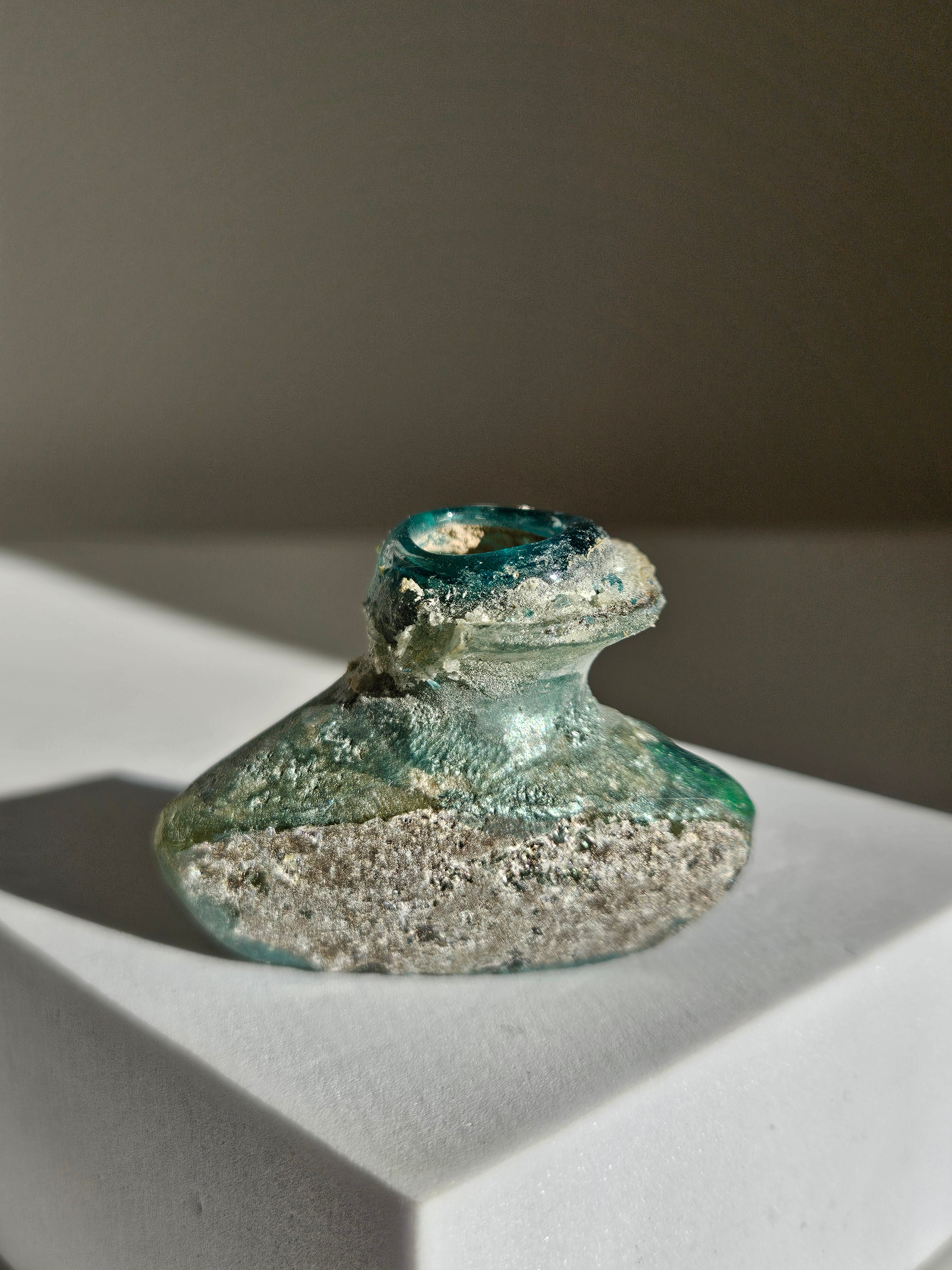 Roman Glass Bottle 006