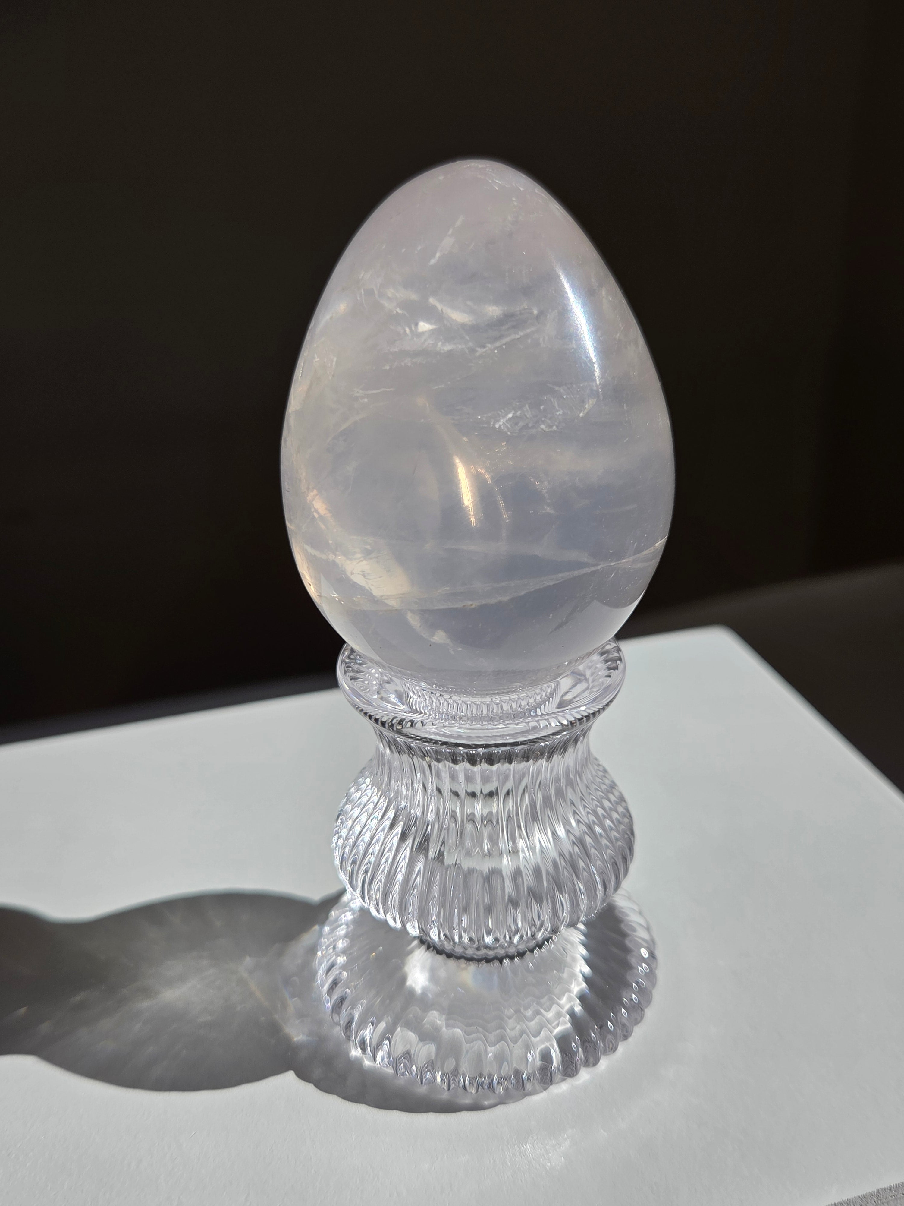 Rose Quartz Egg 001
