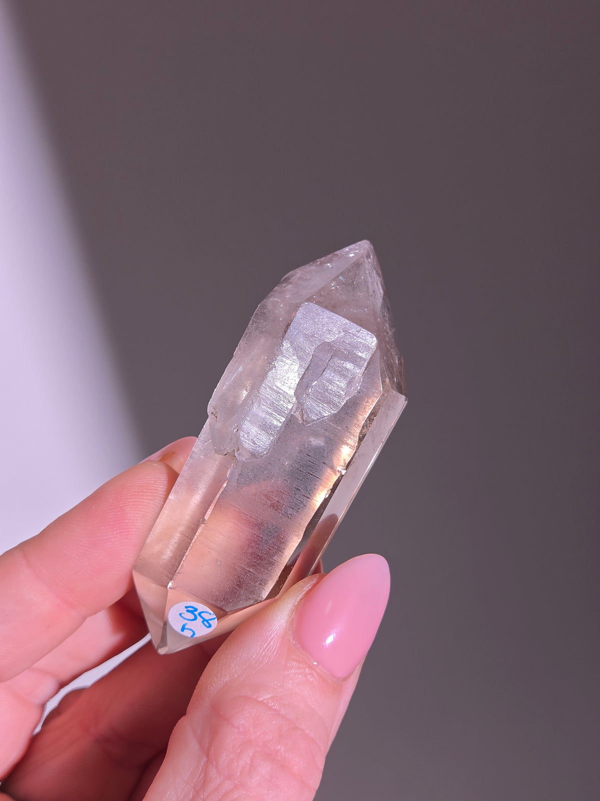 Semipolished Smoky Lemurian Quartz 006