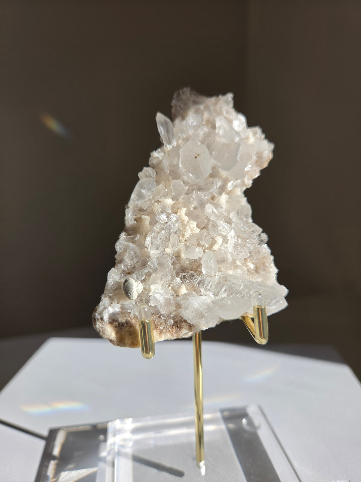 Selenite Cluster 001