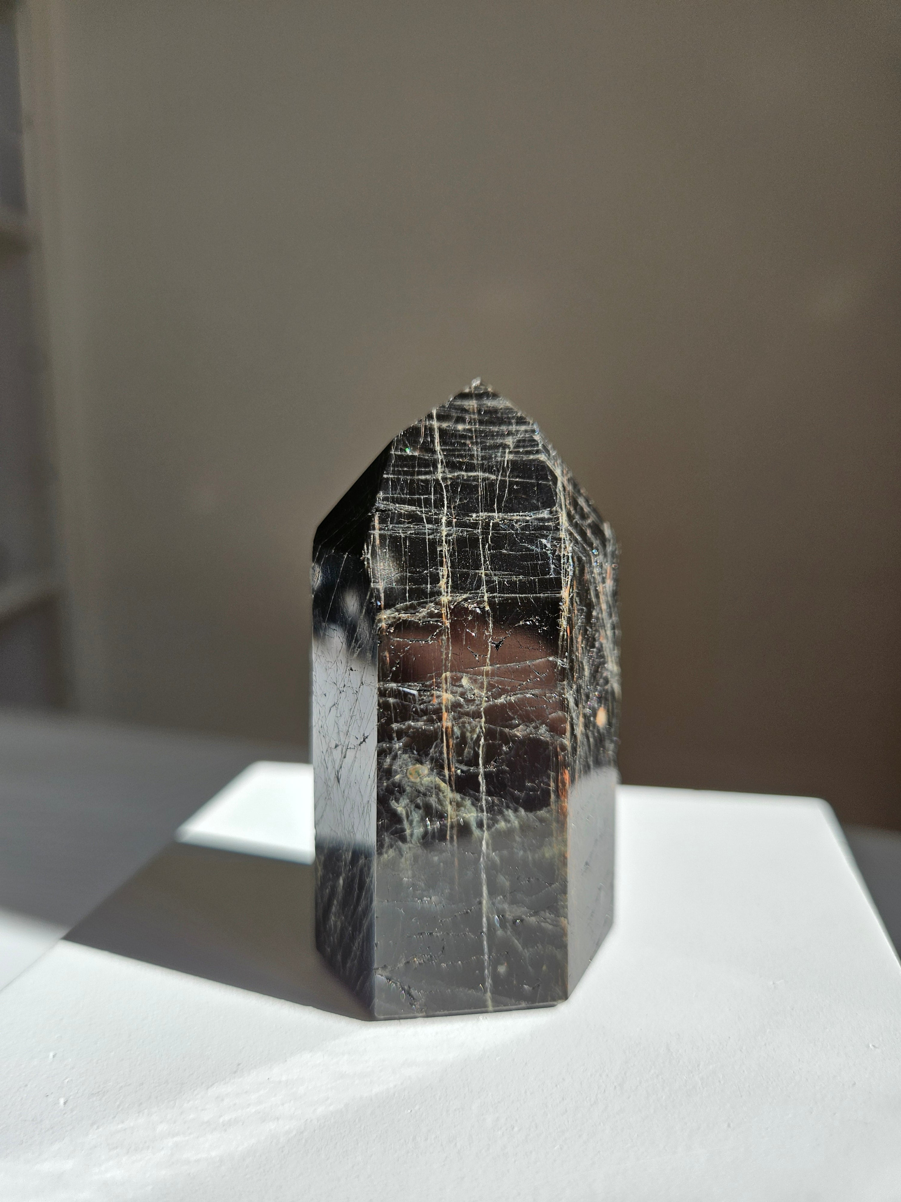 Black Tourmaline Tower 005