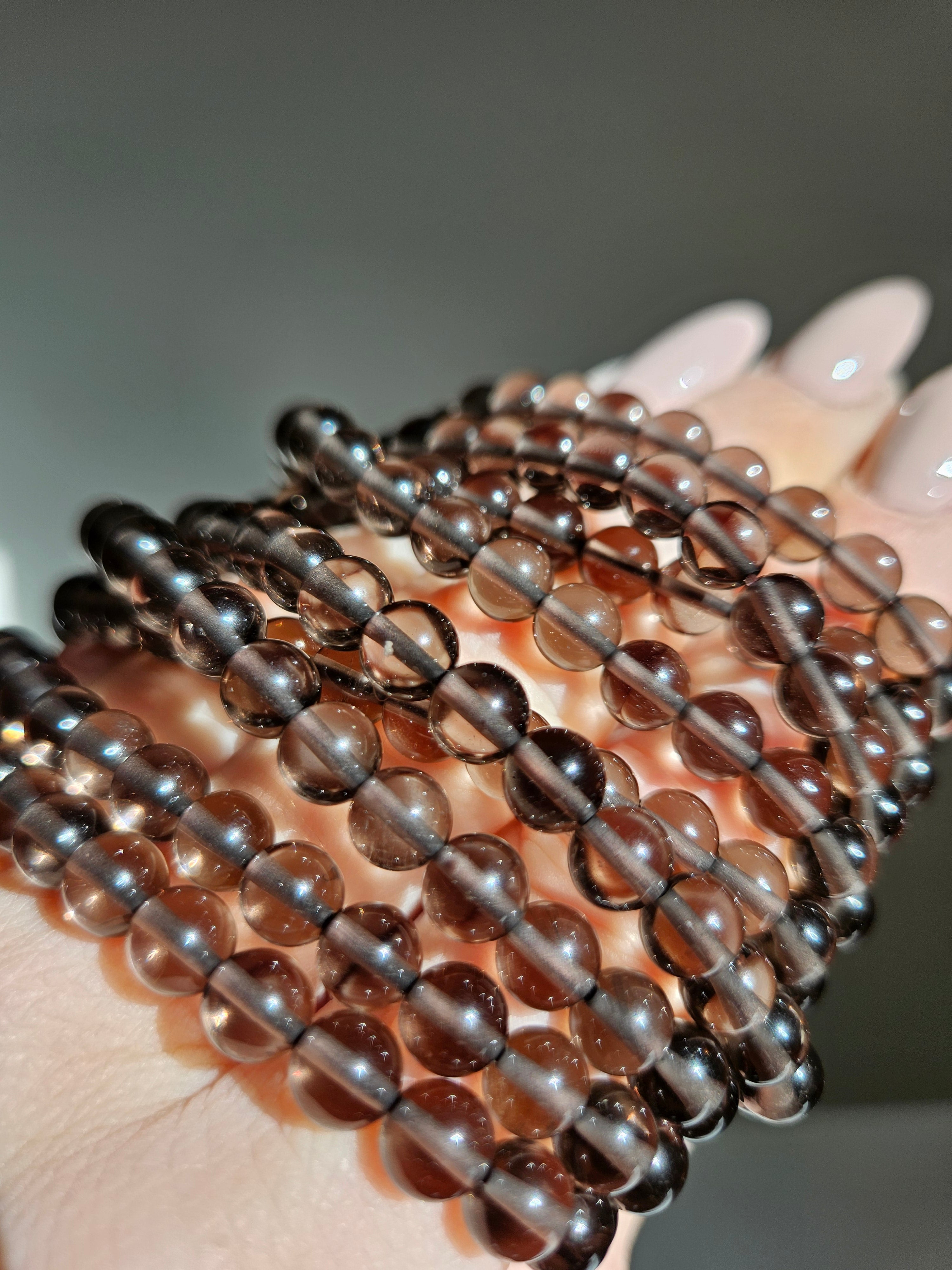 Ice Obsidian 3 wrap Bracelet | 7mm