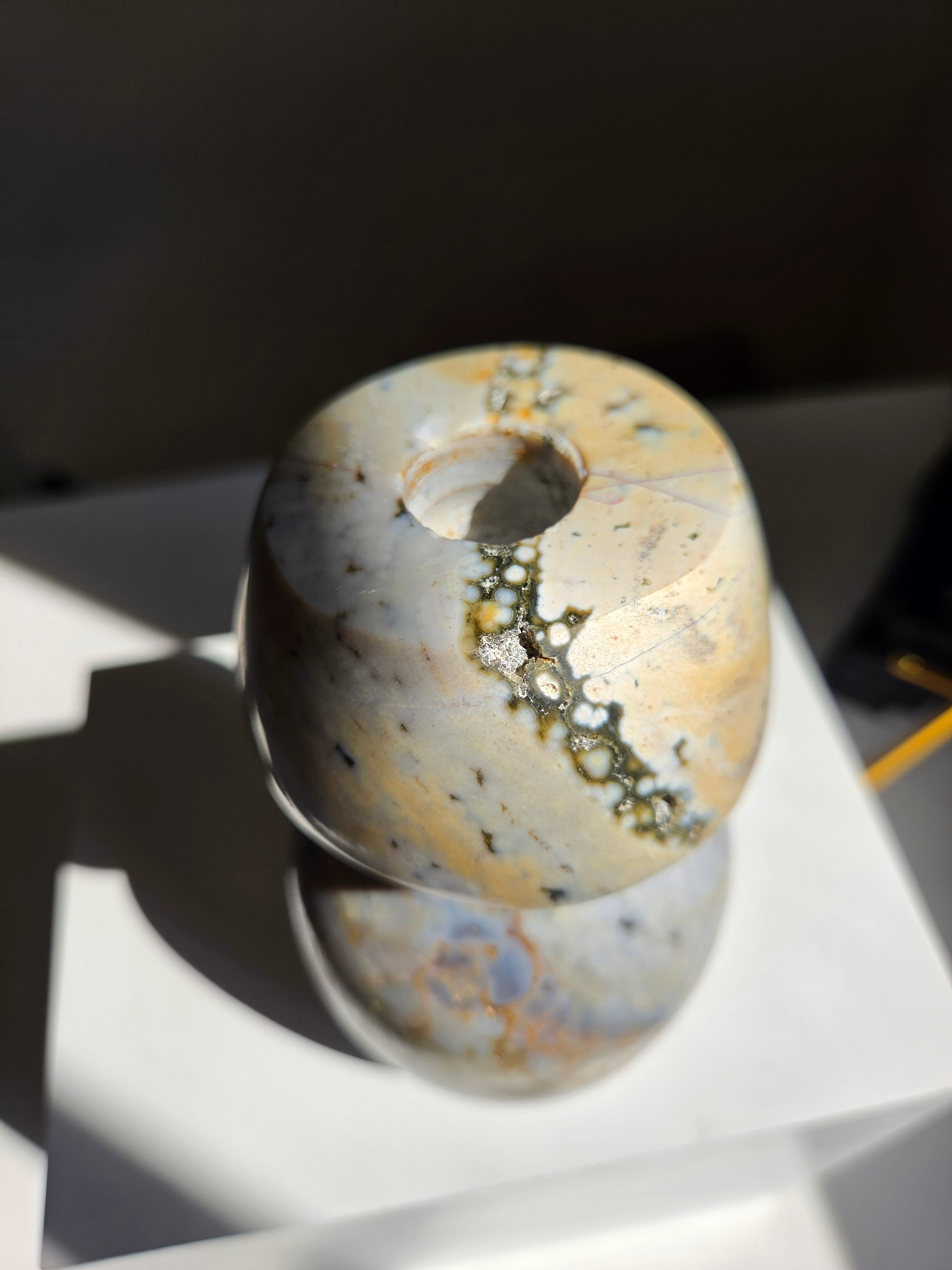 Sea Jasper Vase