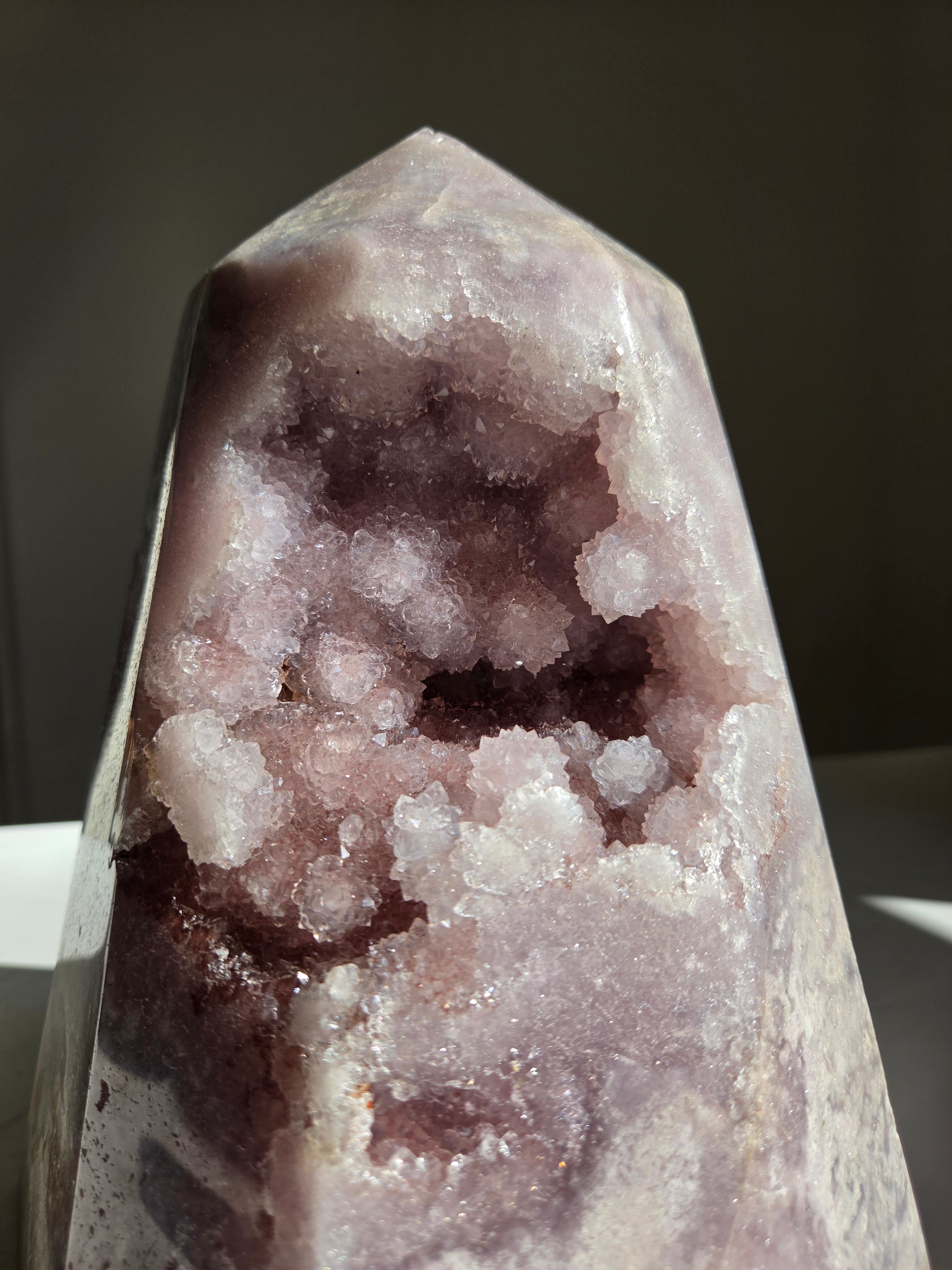 Pink Amethyst Statement Tower