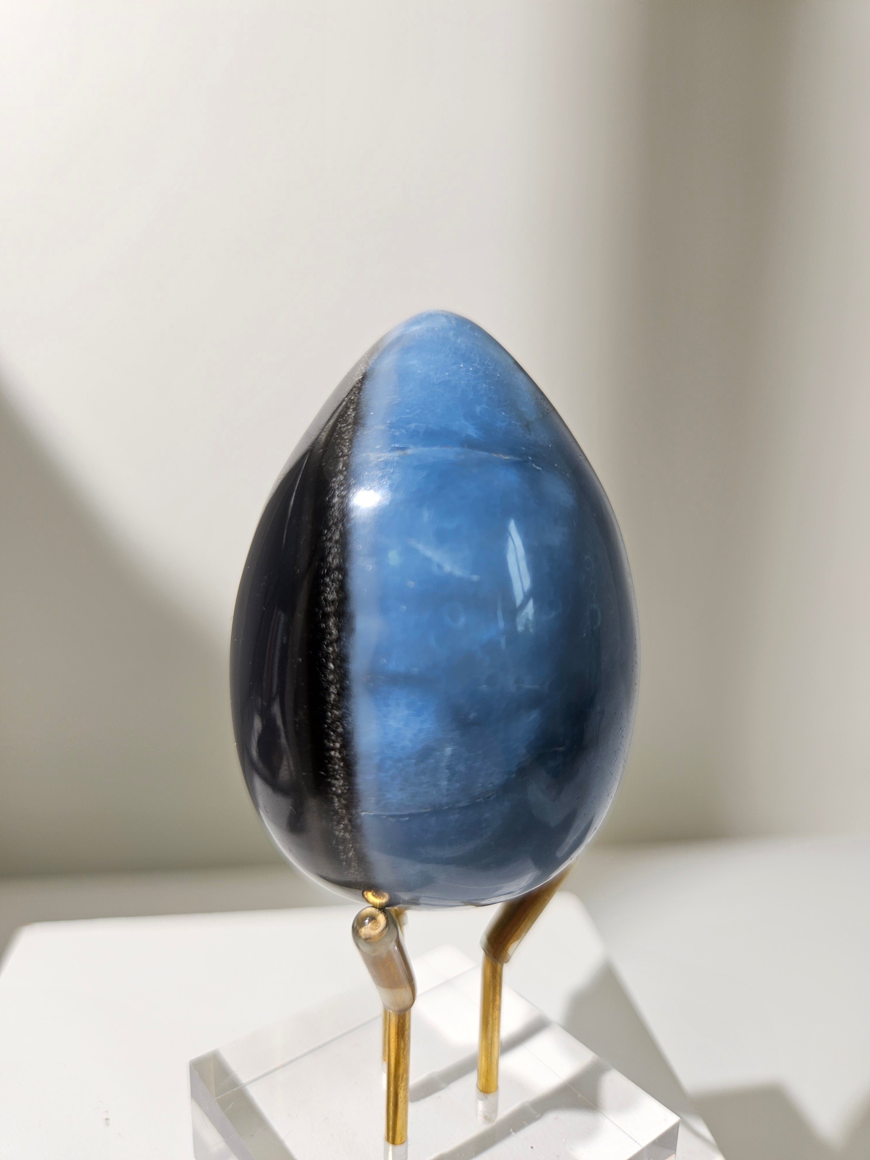 Owyhee Blue Opal Egg 009
