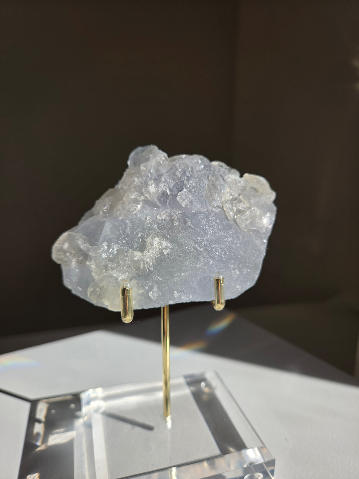 Calcite Coated Fluorite 004