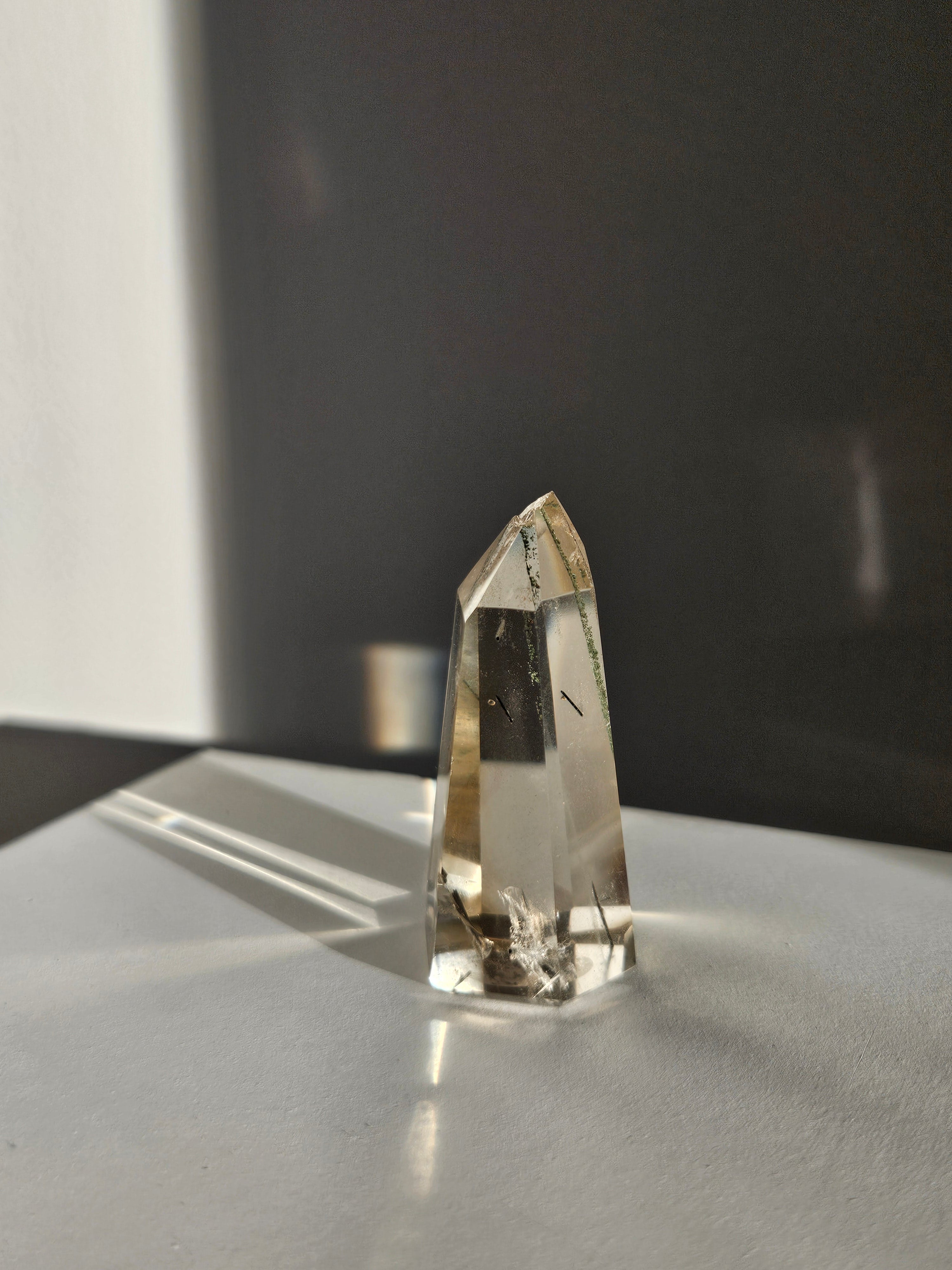 Citrine x Rutile Tower 003