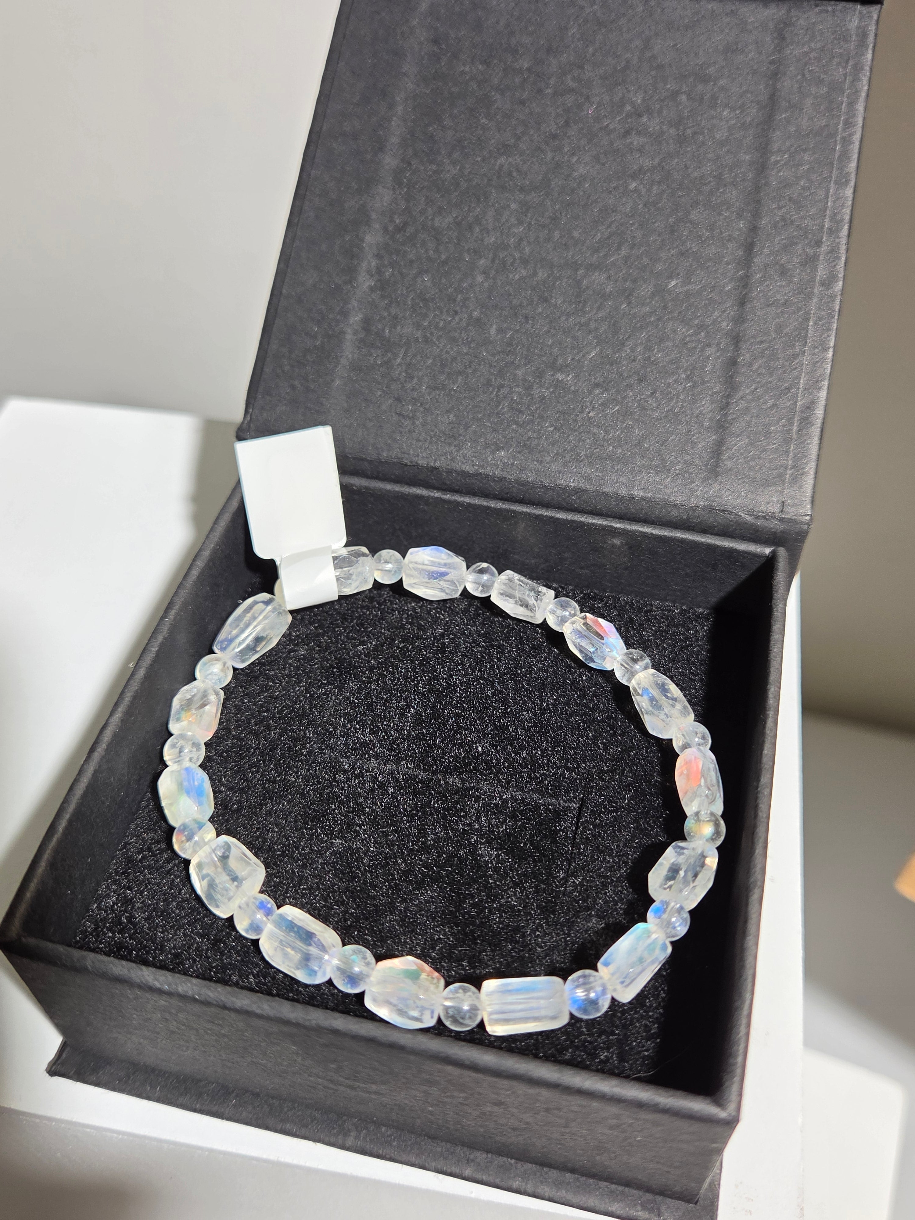 Malagasy Moonstone freeform Bracelet | 003
