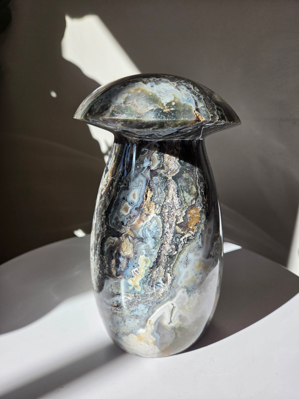 XL Sea Jasper Mushroom 004