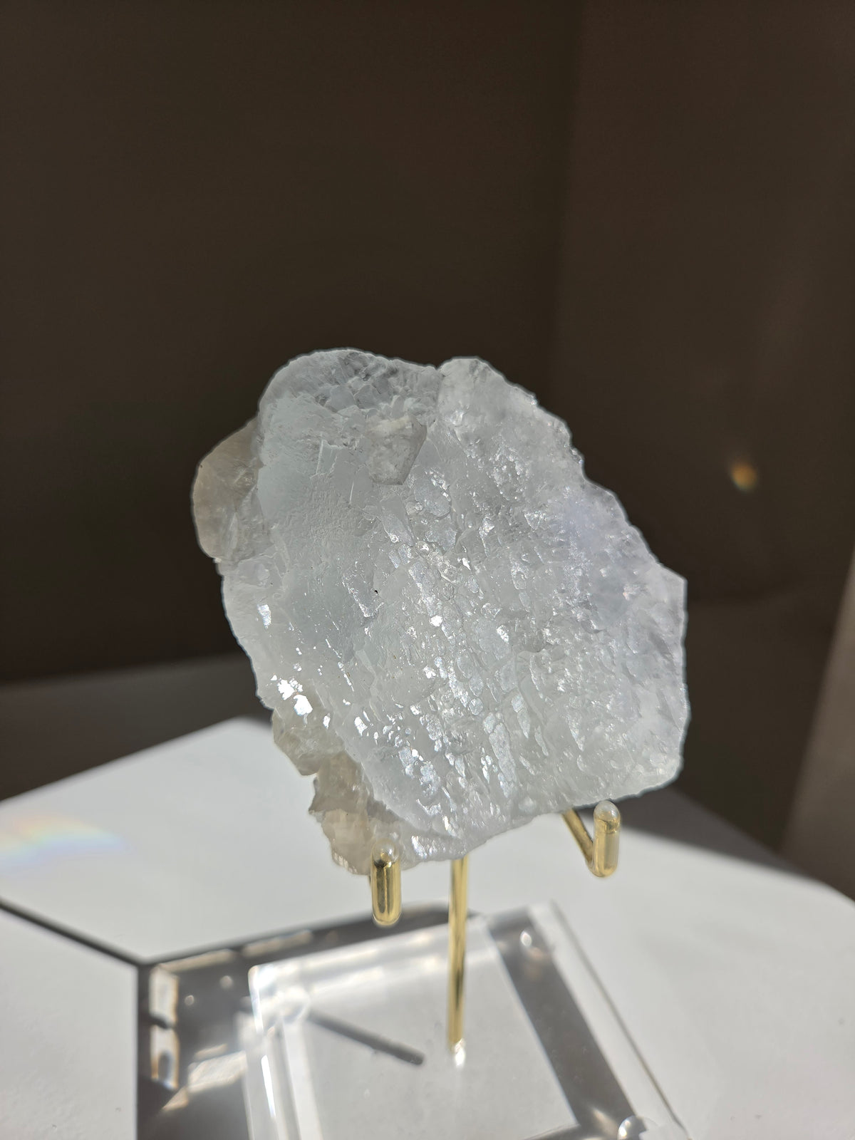 Calcite Coated Fluorite 006