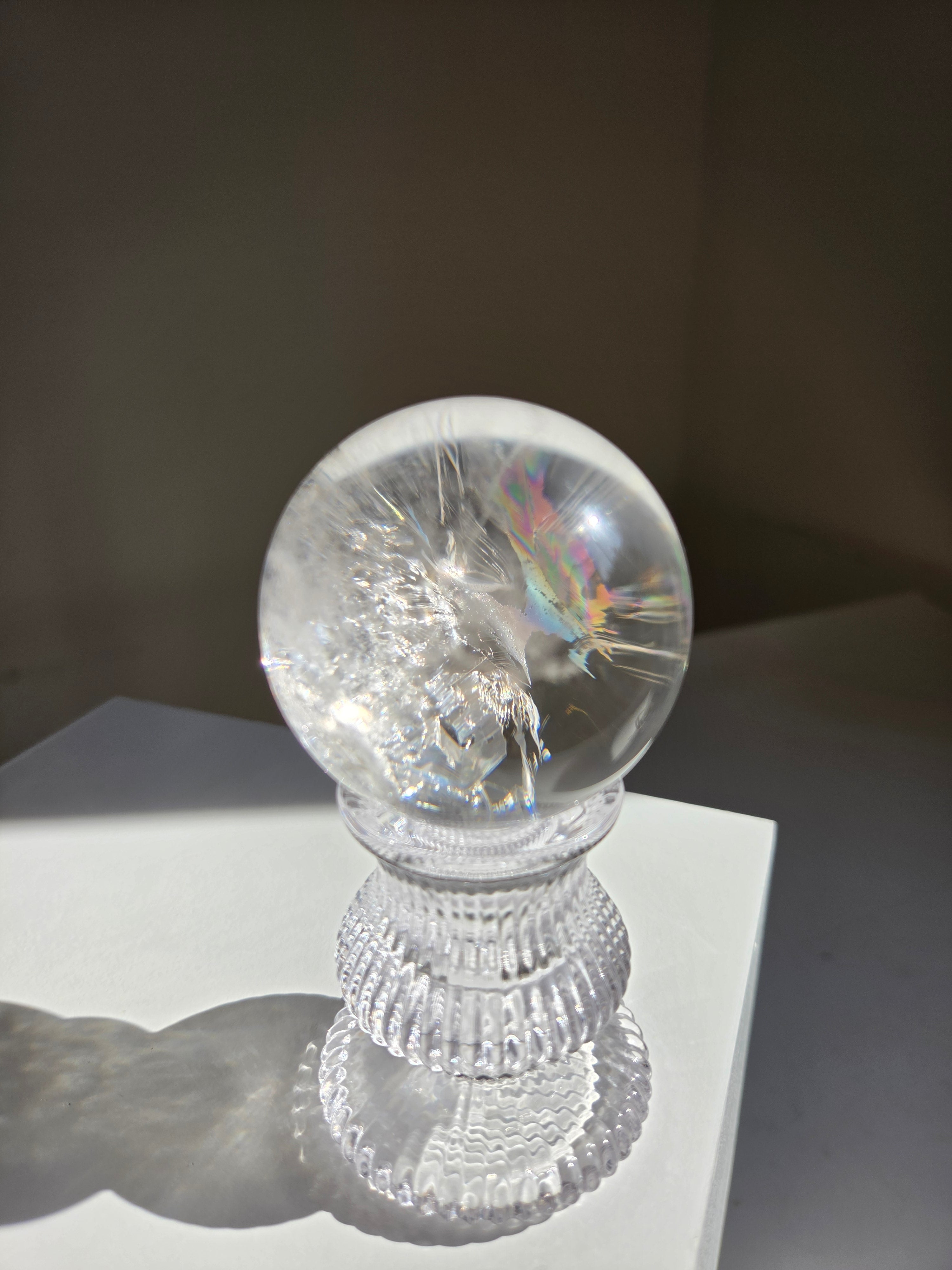 Lemurian Quartz Sphere 021