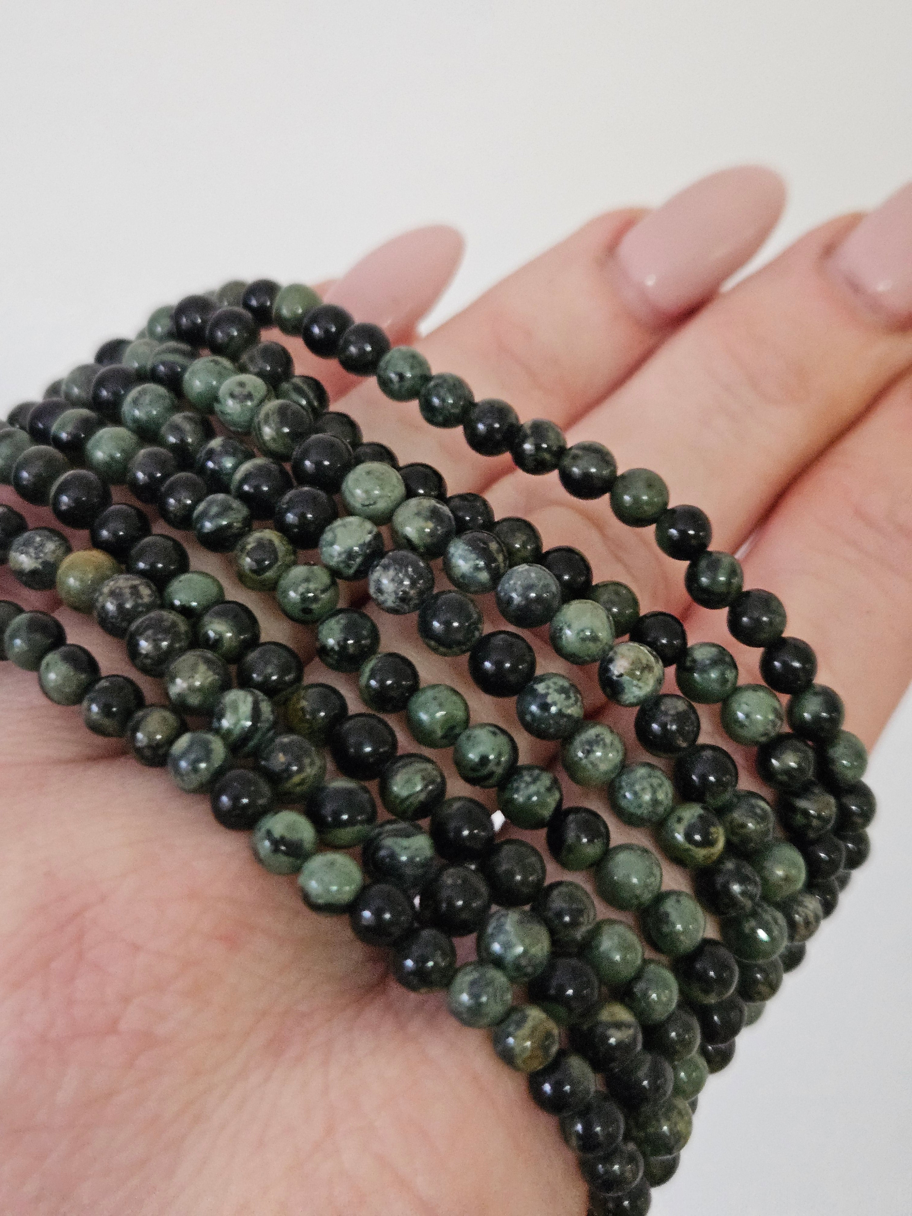 Kambaba Jasper Bracelet | 4mm