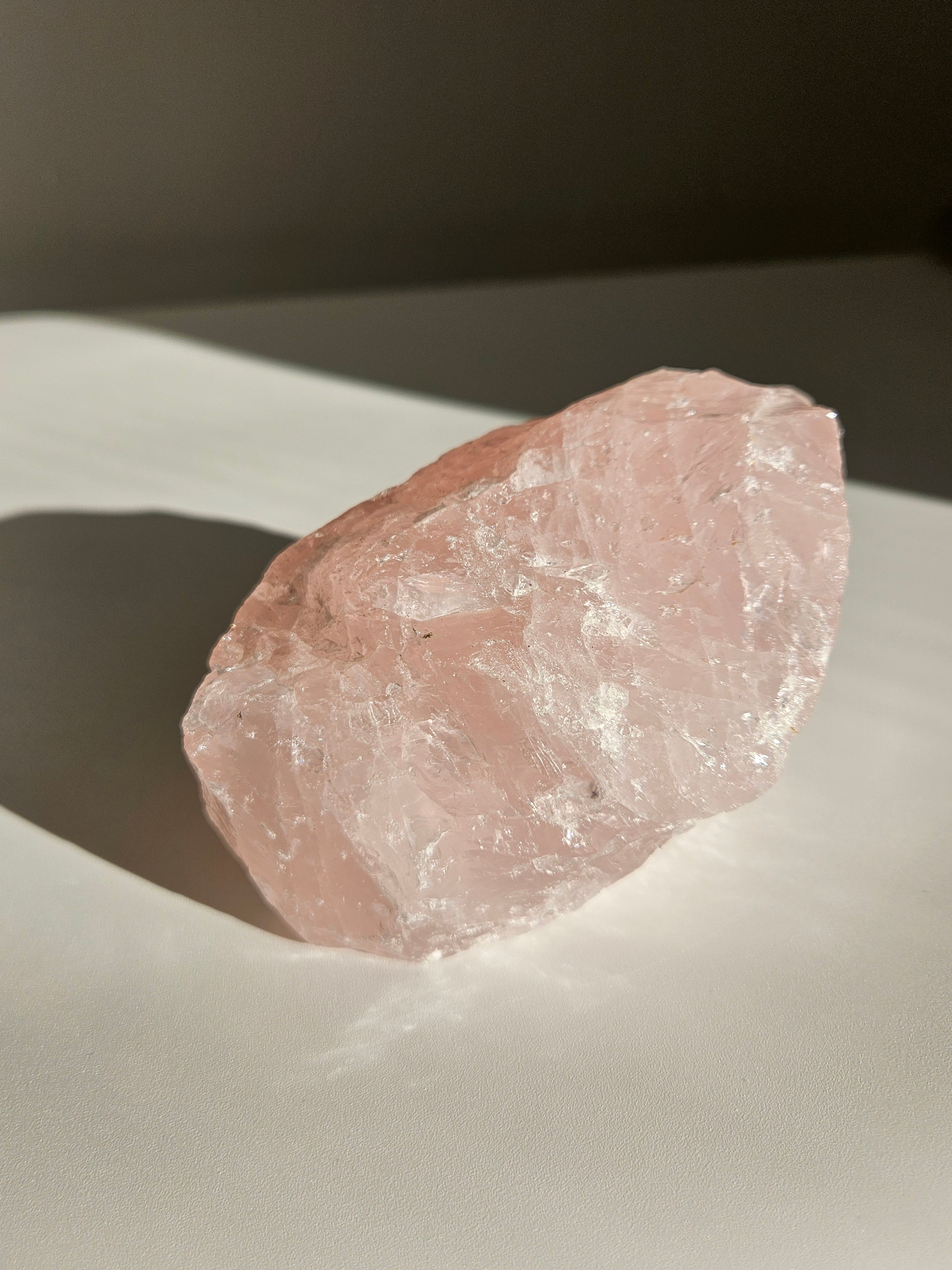 Raw Rose Quartz 001