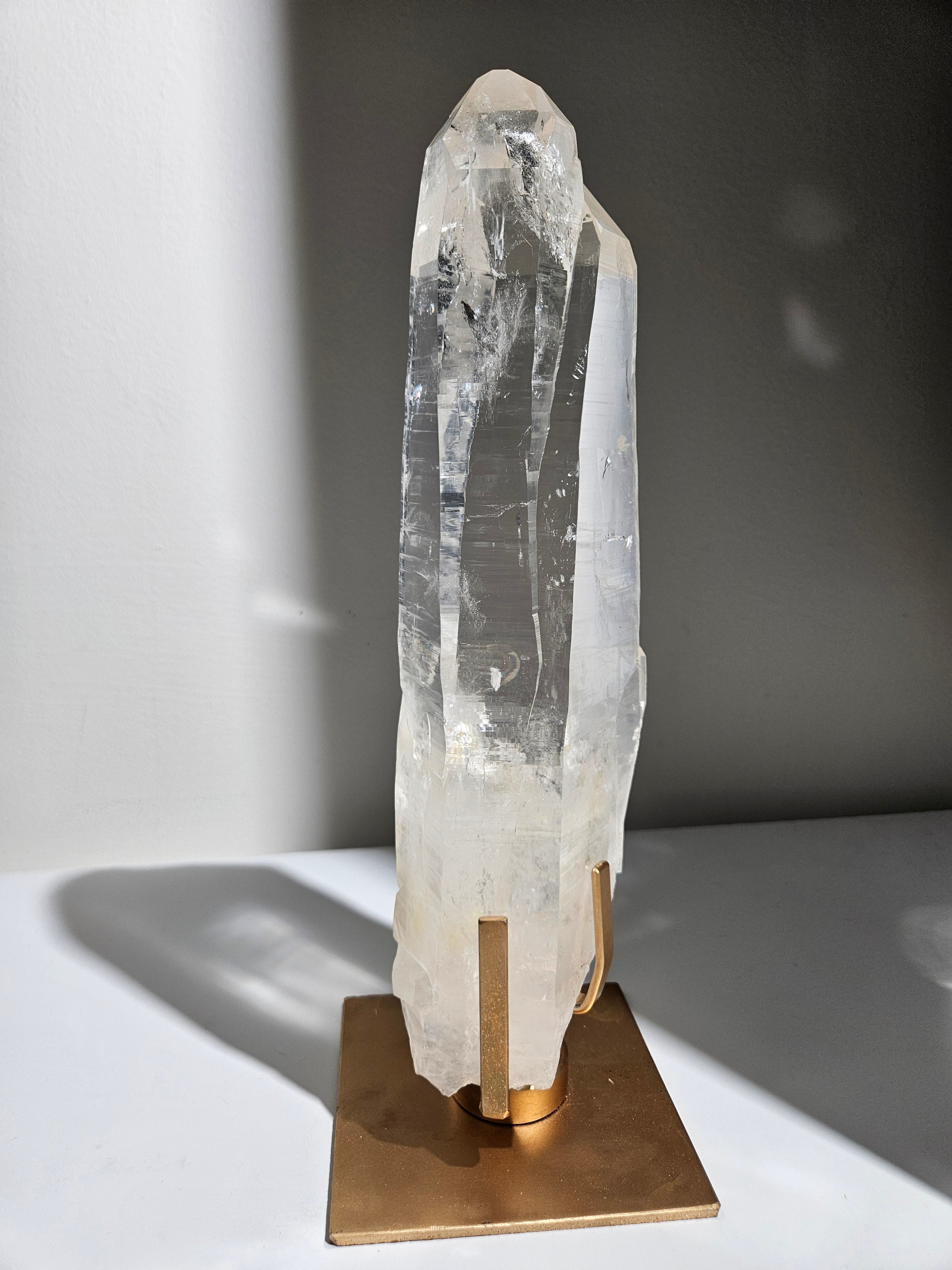 Lemurian Quartz Spinning Statement 007