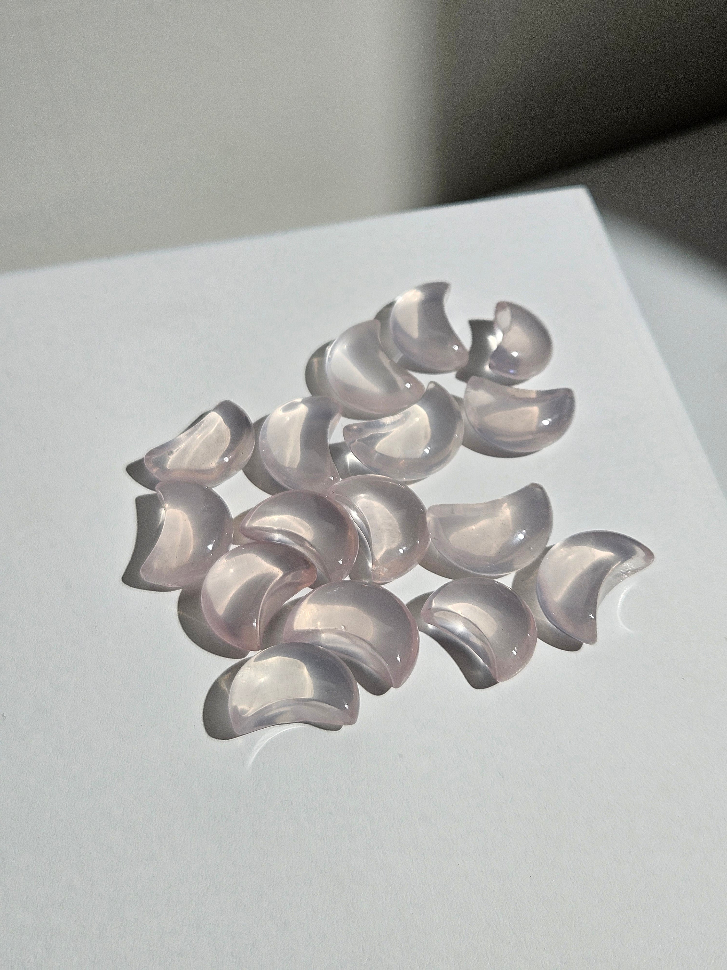 Rose Quartz Mini Moon