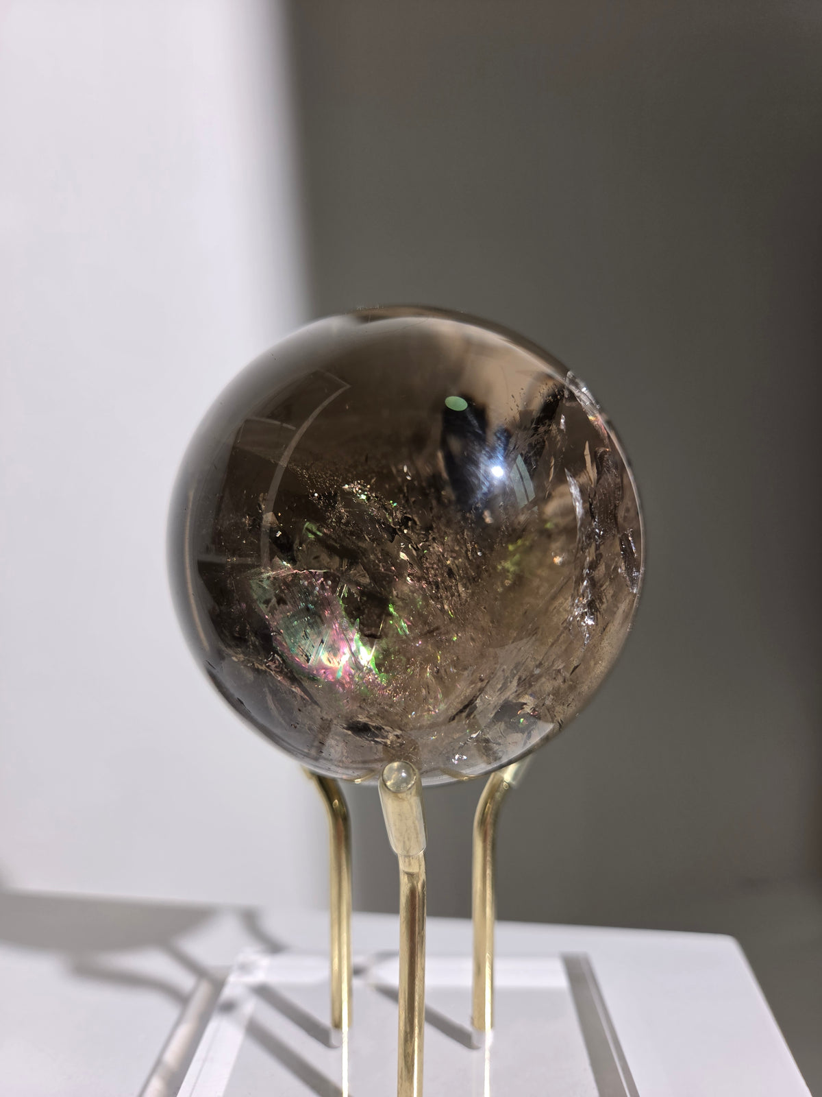 Smoky Quartz Sphere 007