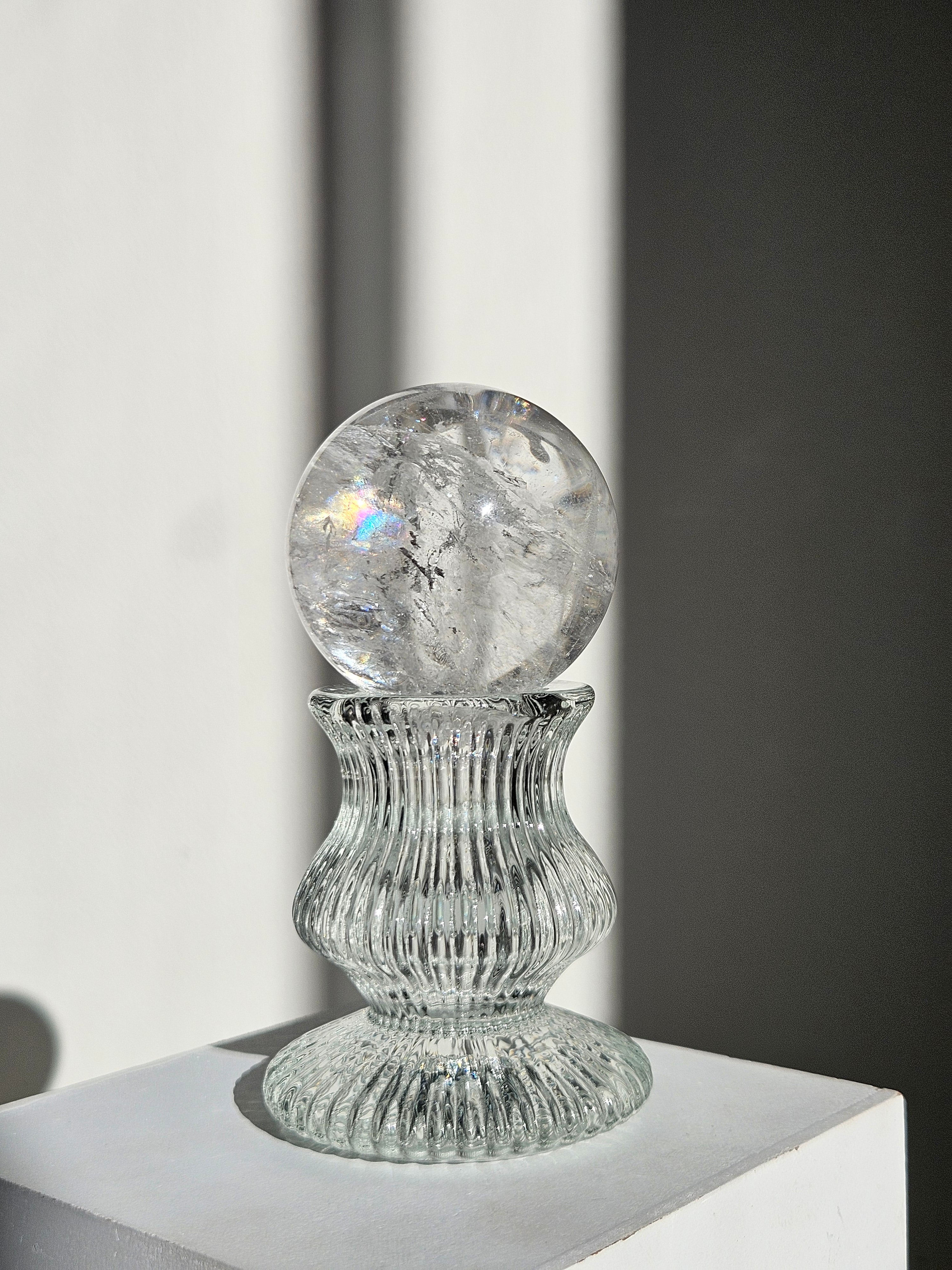 Lemurian Quartz Sphere 002