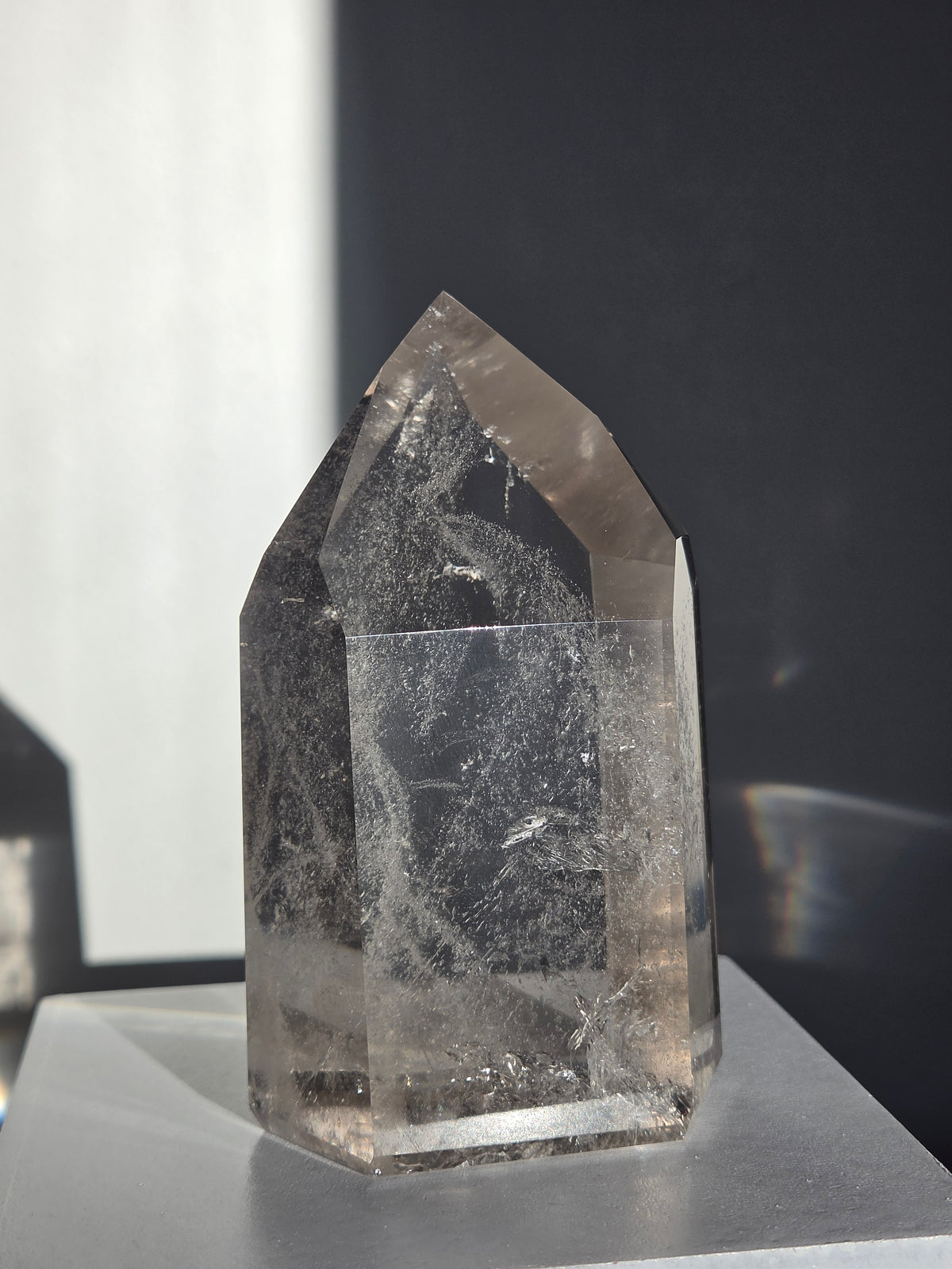 Smoky Quartz Tower 029