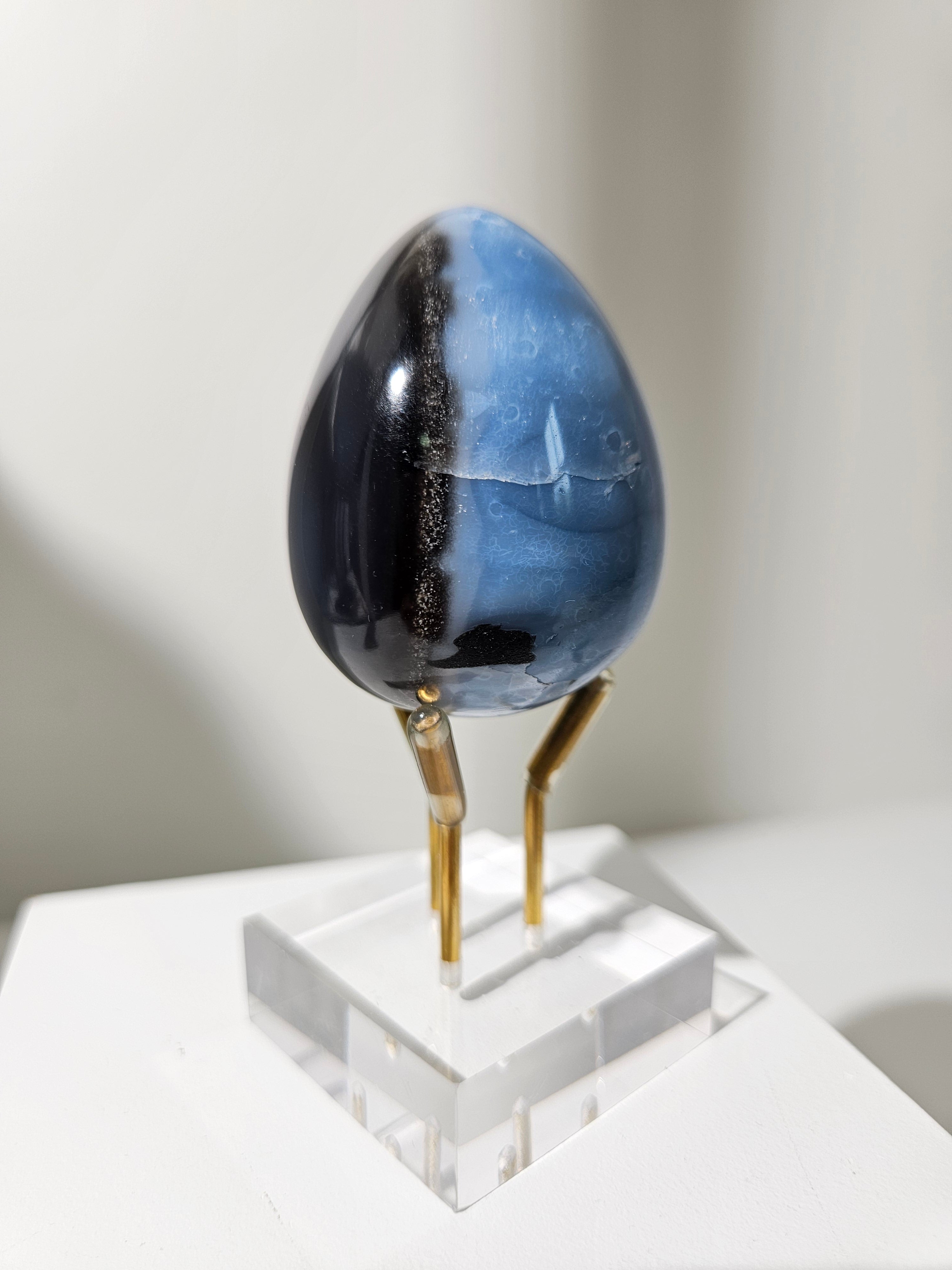 Owyhee Blue Opal Egg 001