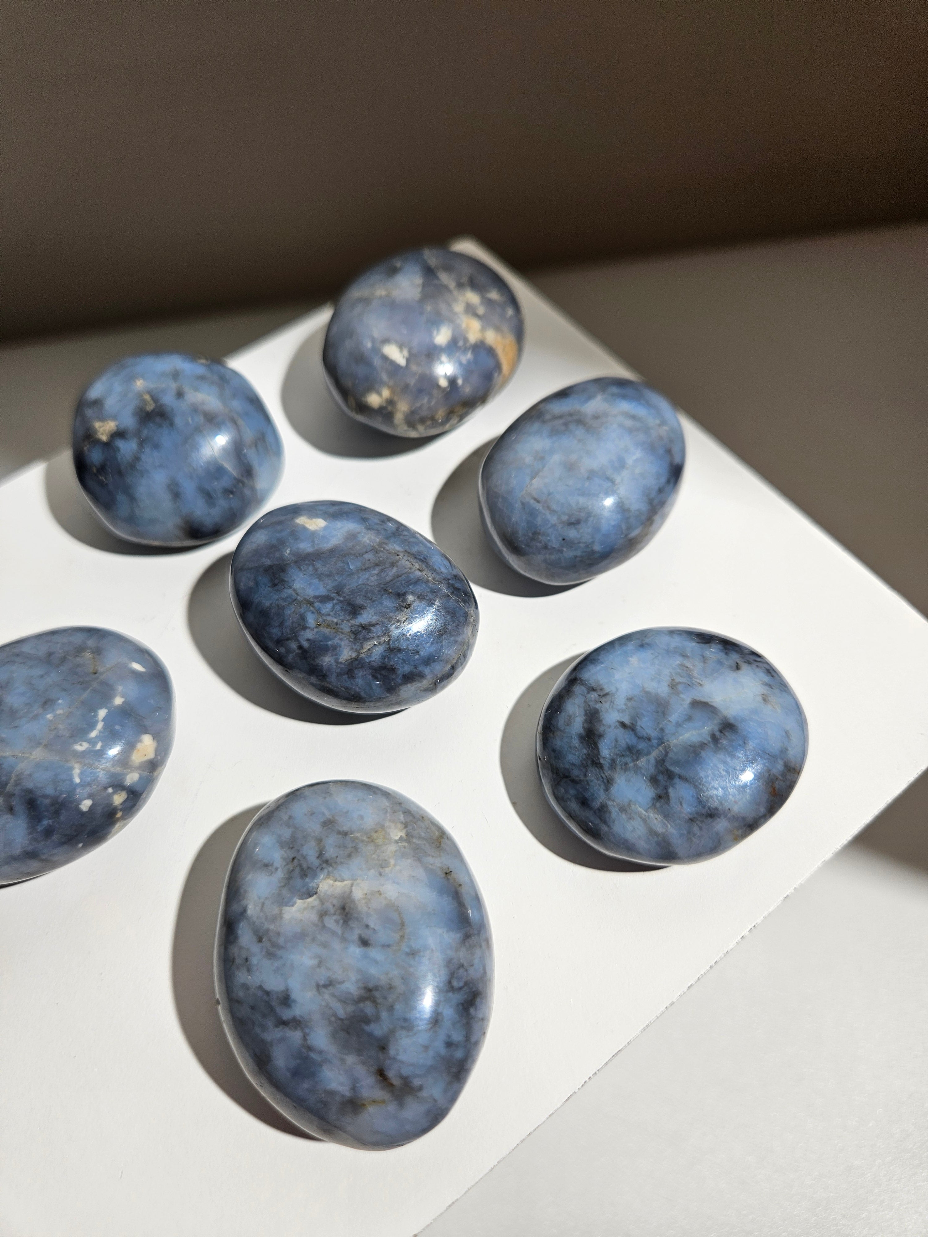 Blue Opal Mini Palm | Intuitively selected