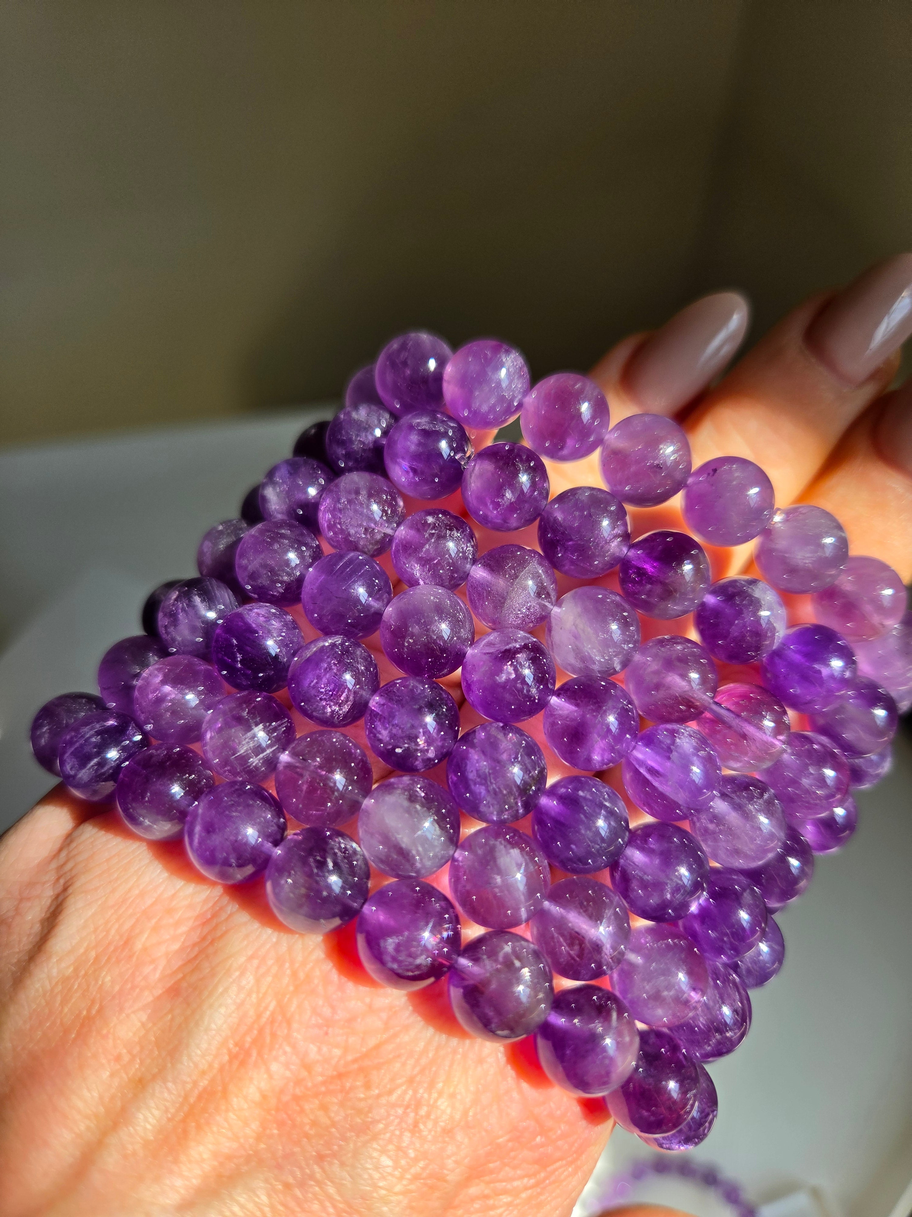 Amethyst Bracelet | 10mm