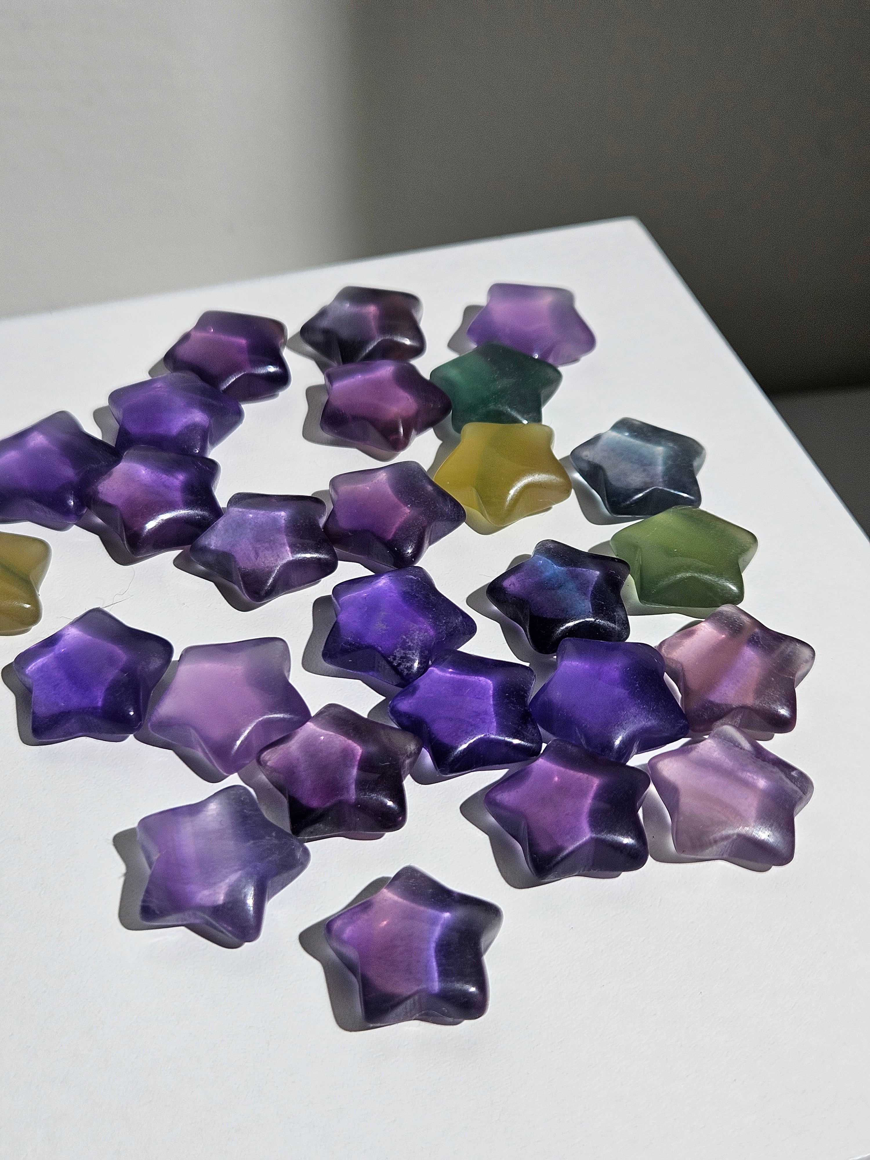 Fluorite Stars | set of three