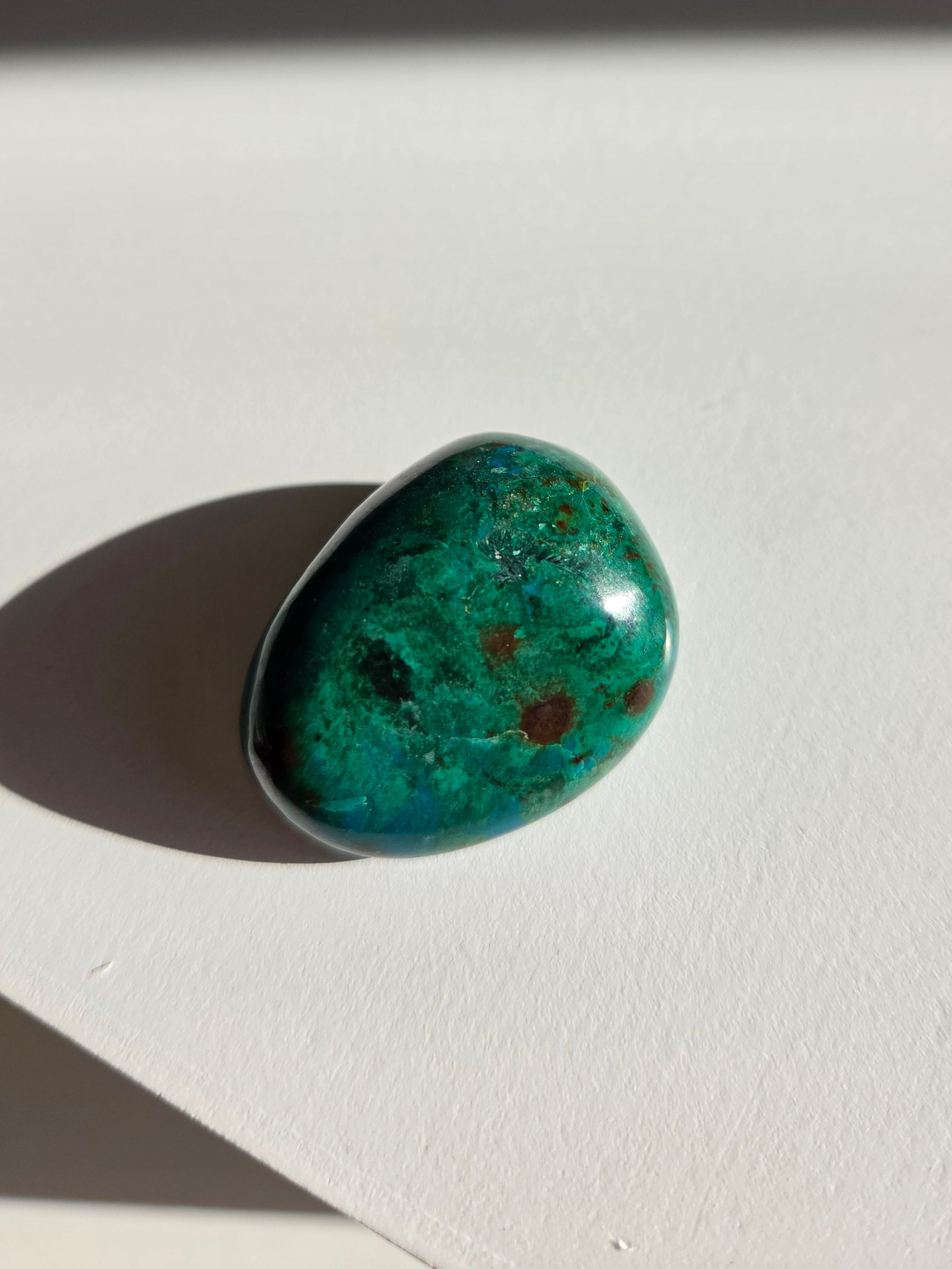 Malachite x Chrysocolla Pebble 003