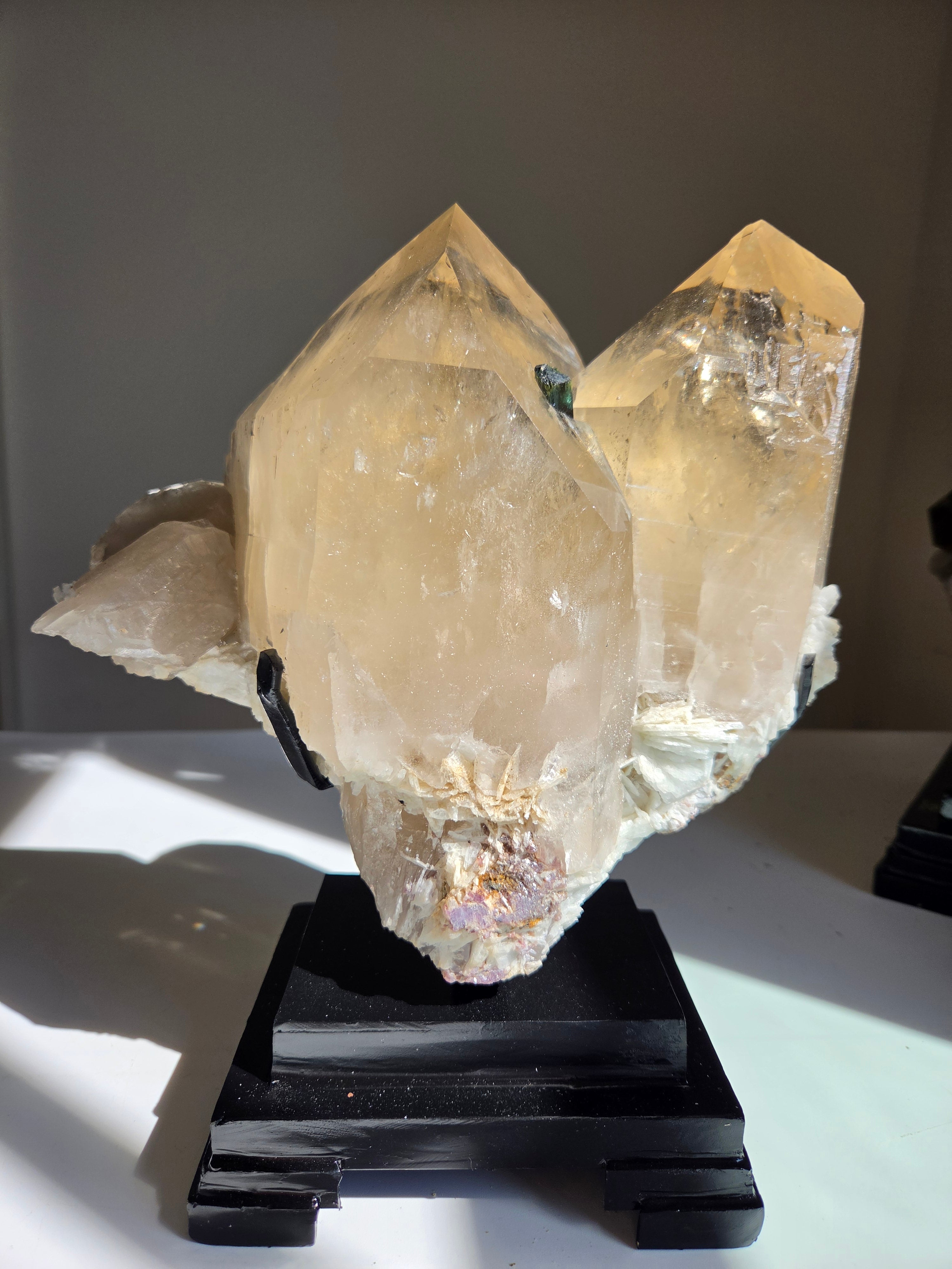 Citrine x Tourmaline Statement