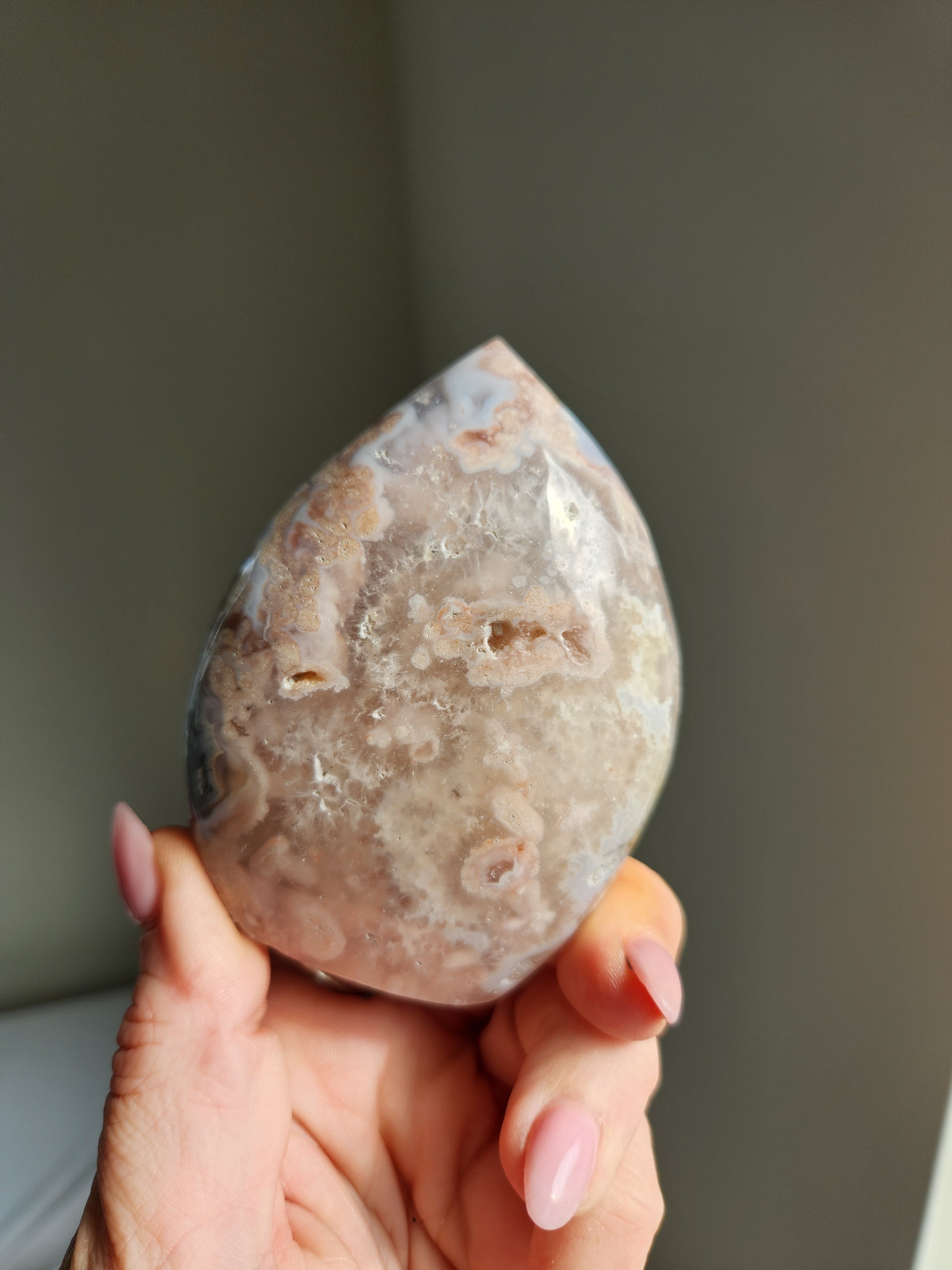 Flower Agate Freeform 002