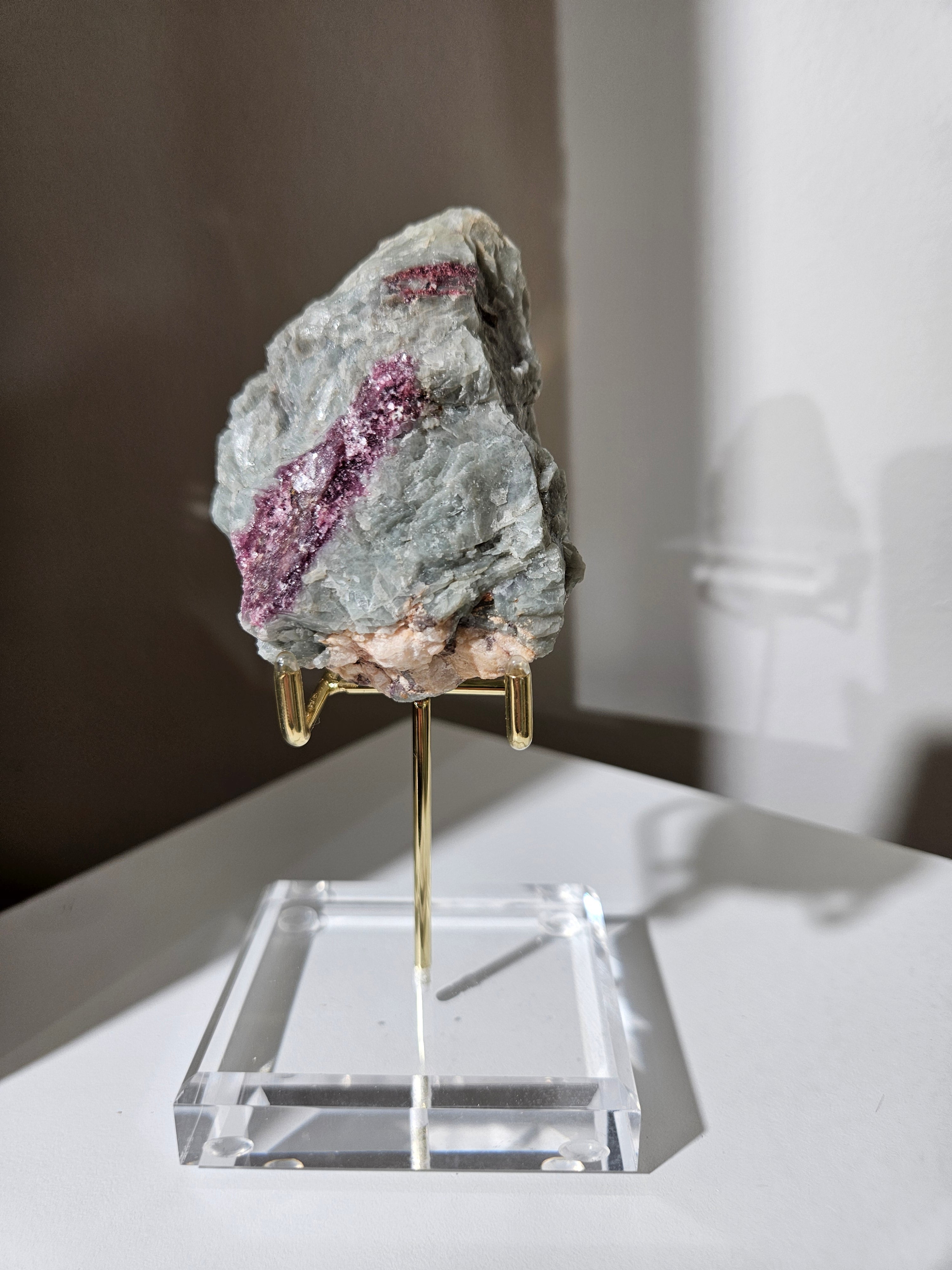 Lepidolite x Tourmaline 007