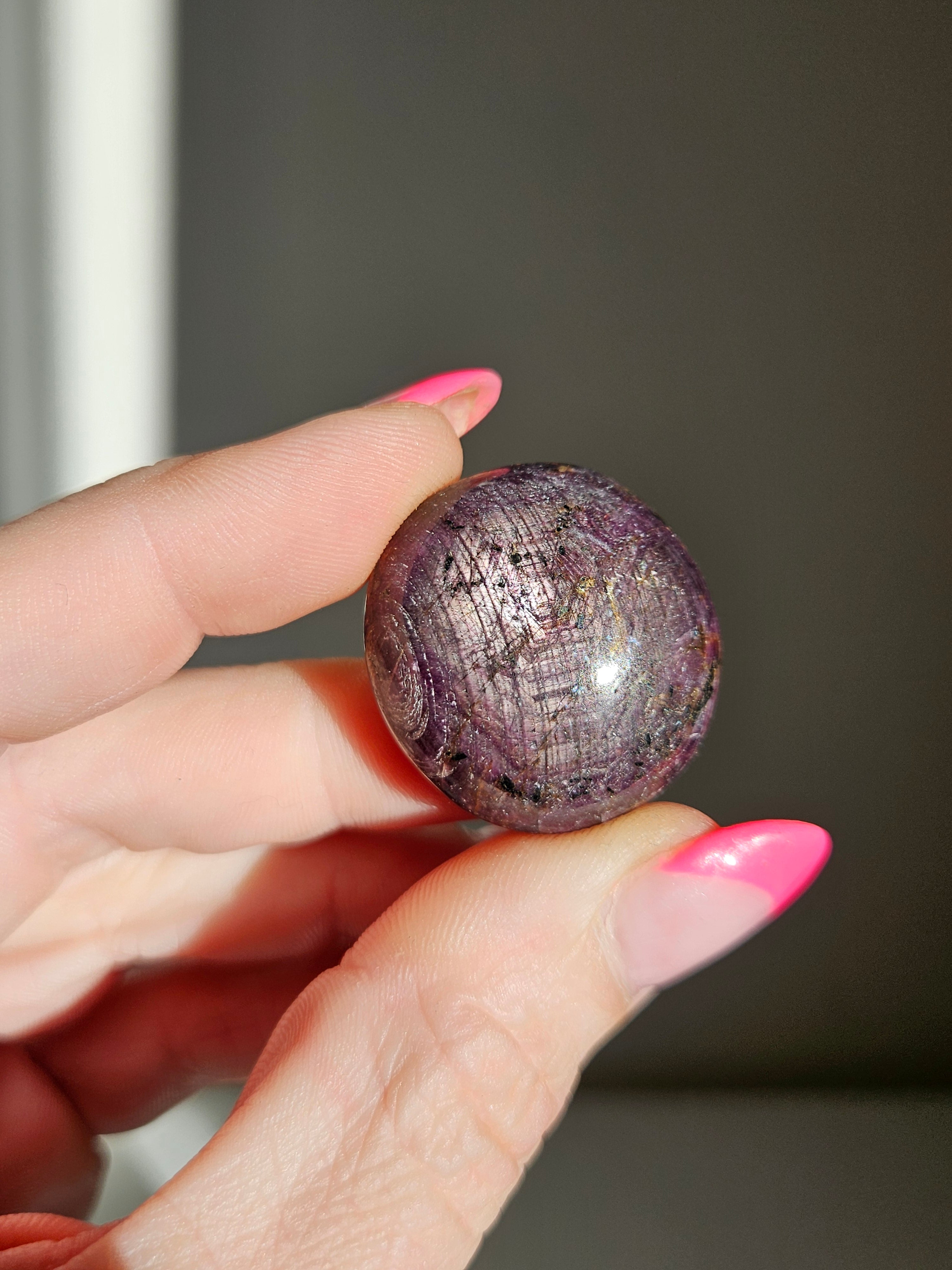 Star Ruby Palmstone 005
