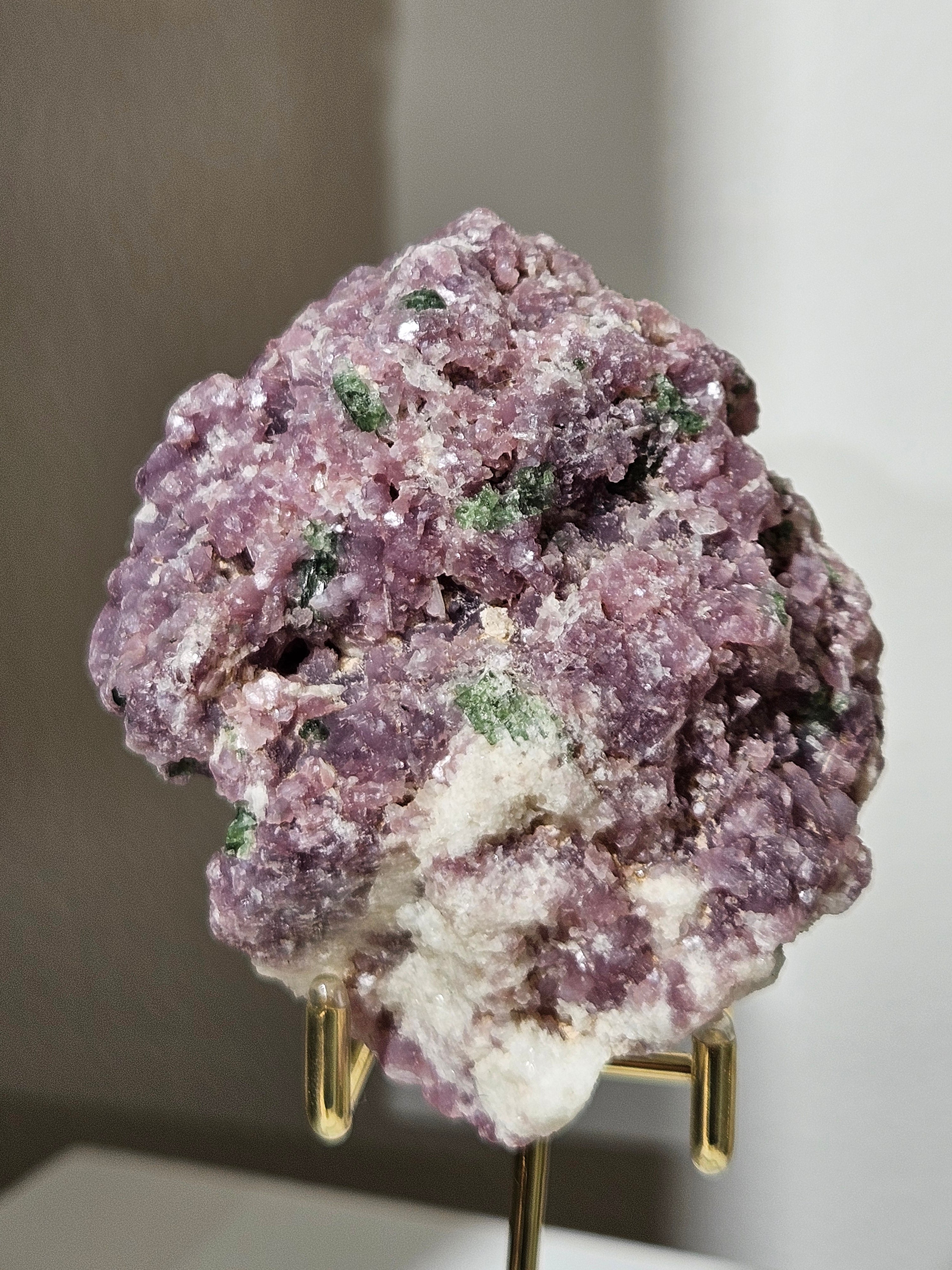 Lepidolite x Tourmaline 008