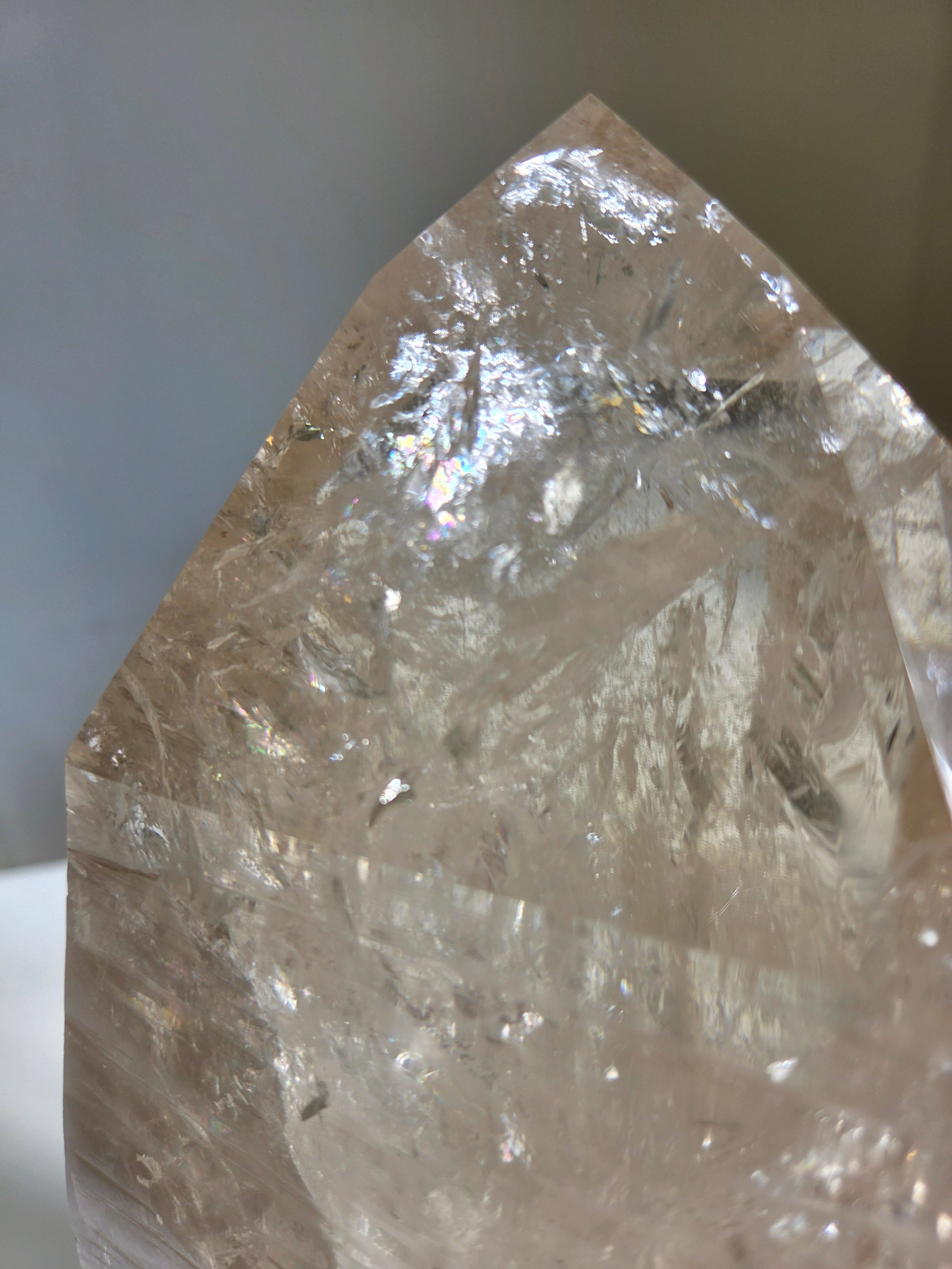 Smoky Quartz on Custom Stand