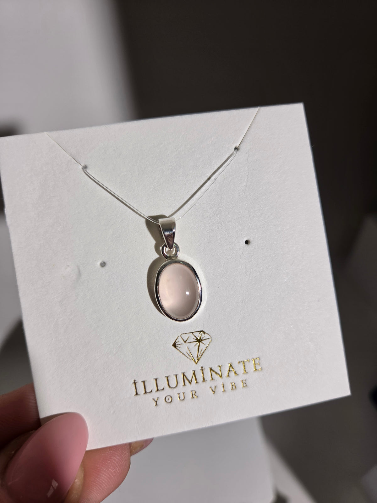 Rose Quartz Pendant 003