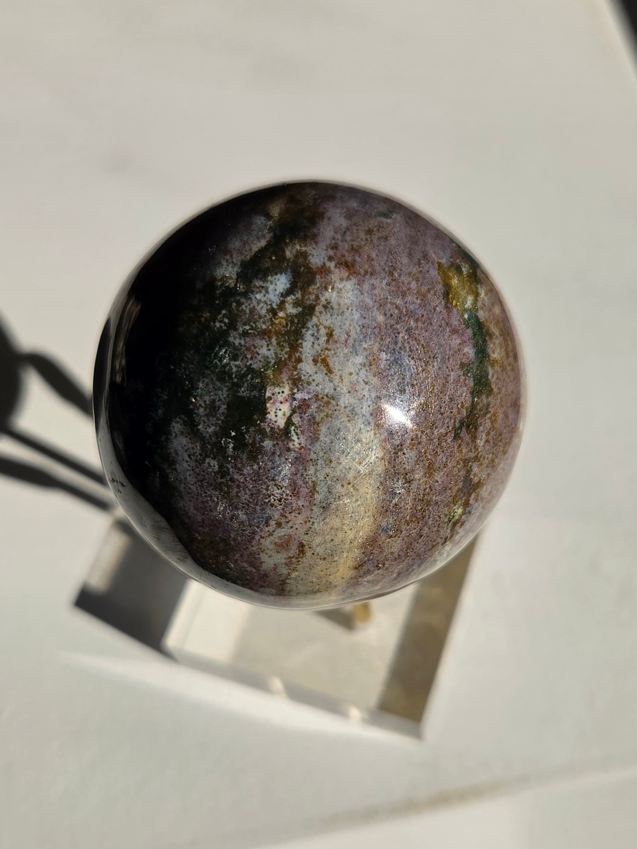 Sea Jasper Sphere 004