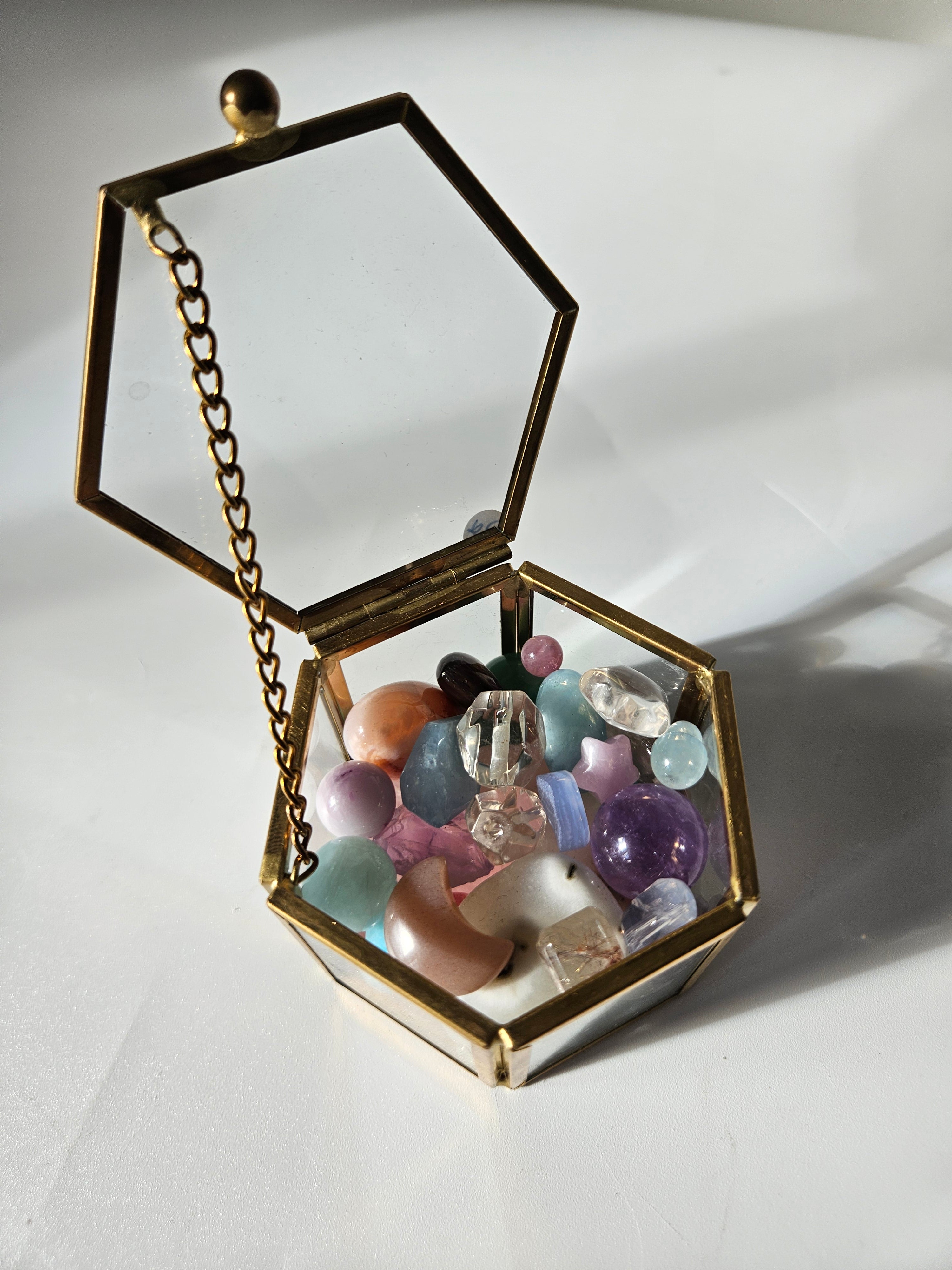 Crystal Filled Treasure Box 002