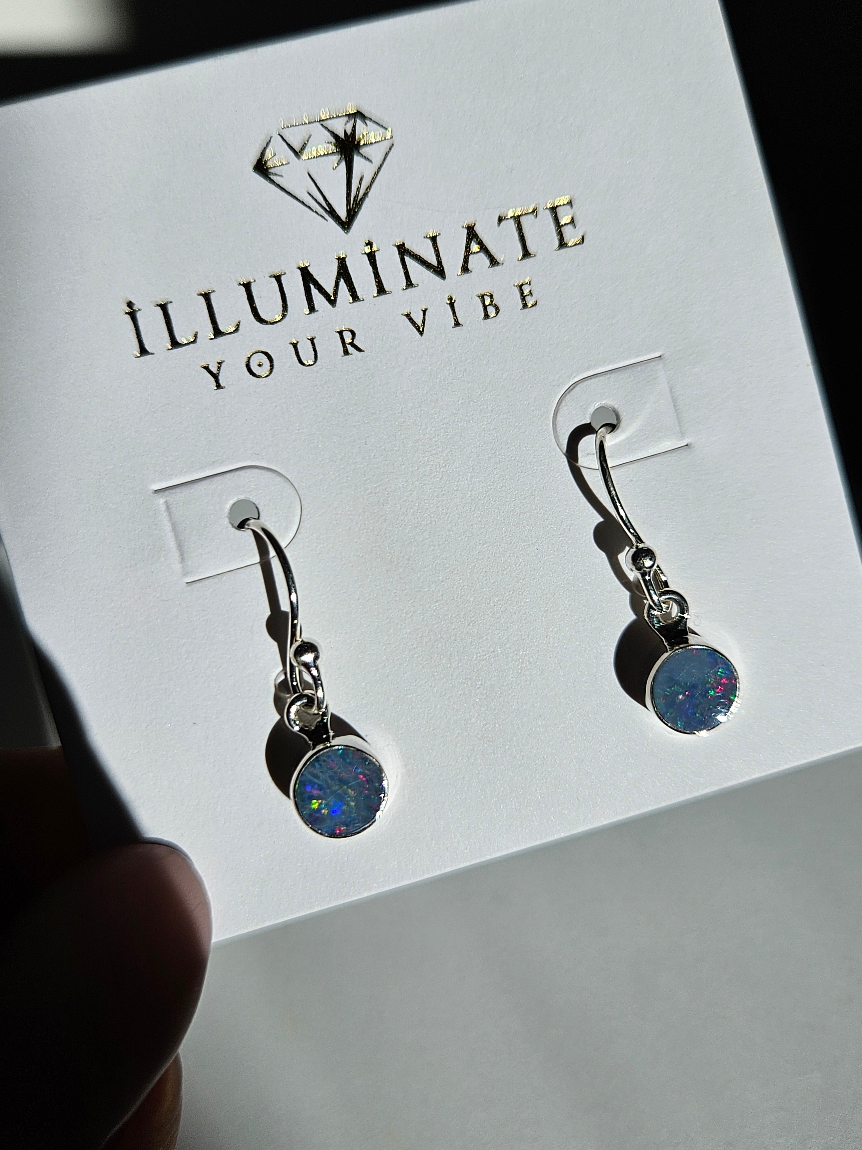 Australian Opal Earrings 065