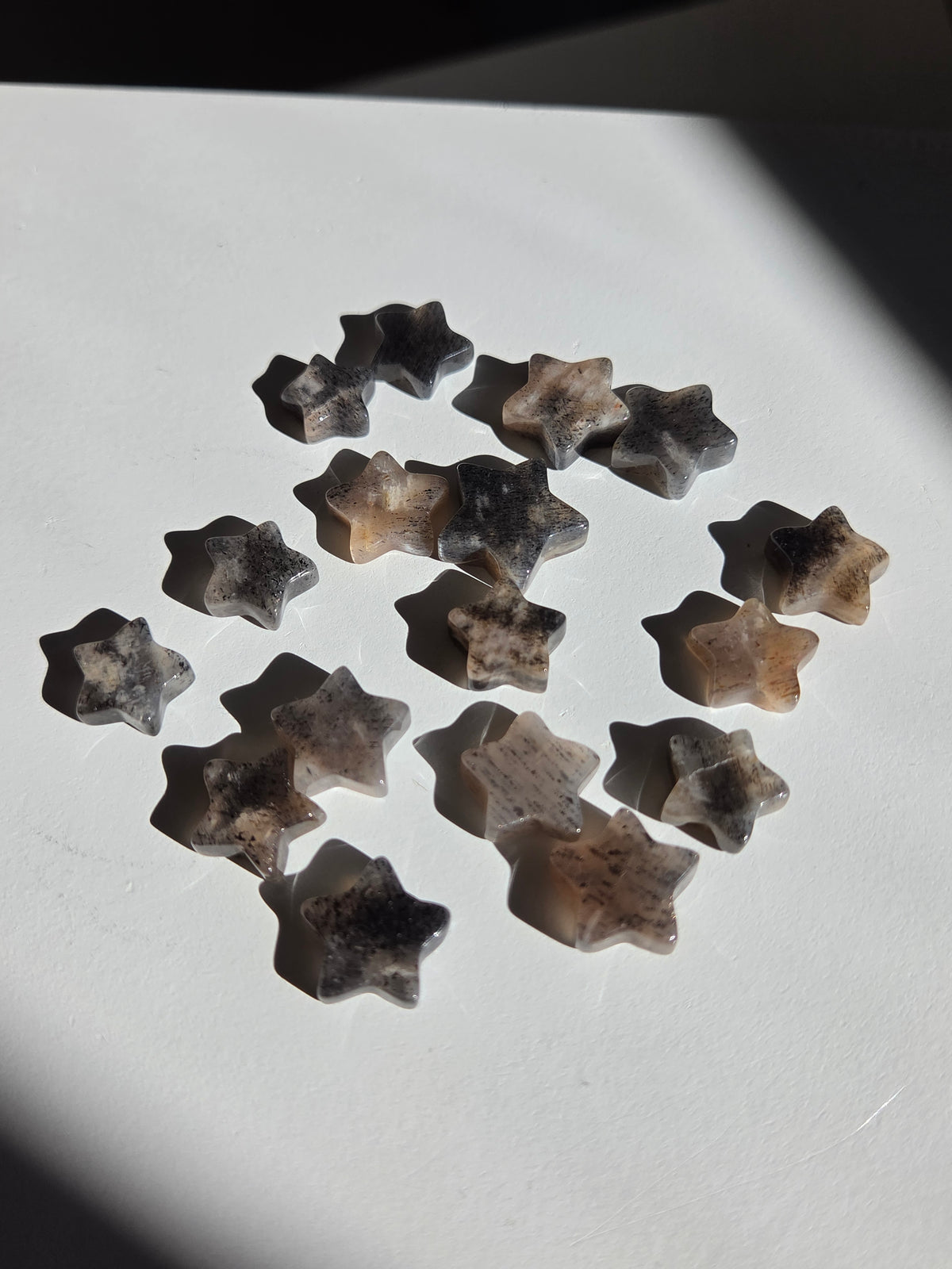 Sunstone x Moonstone Mini Star | set of three
