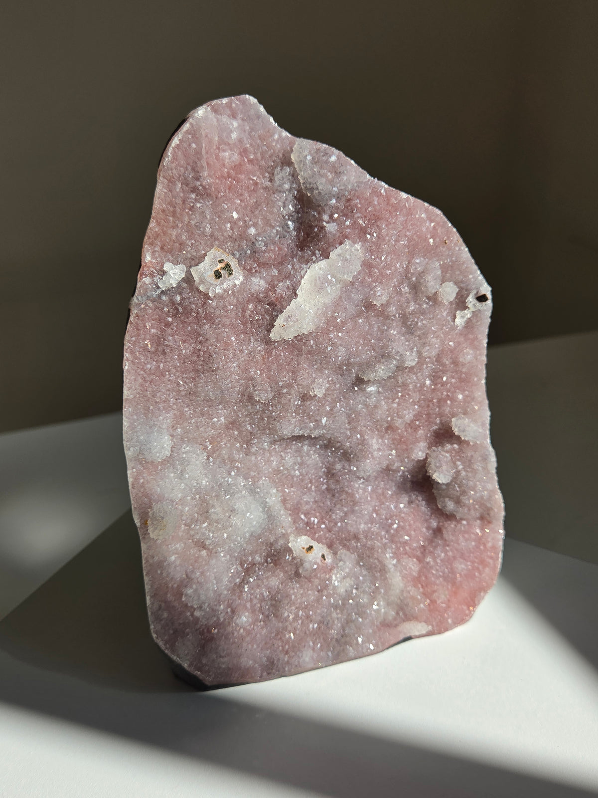 Pink Chalcedony x Quartz 006