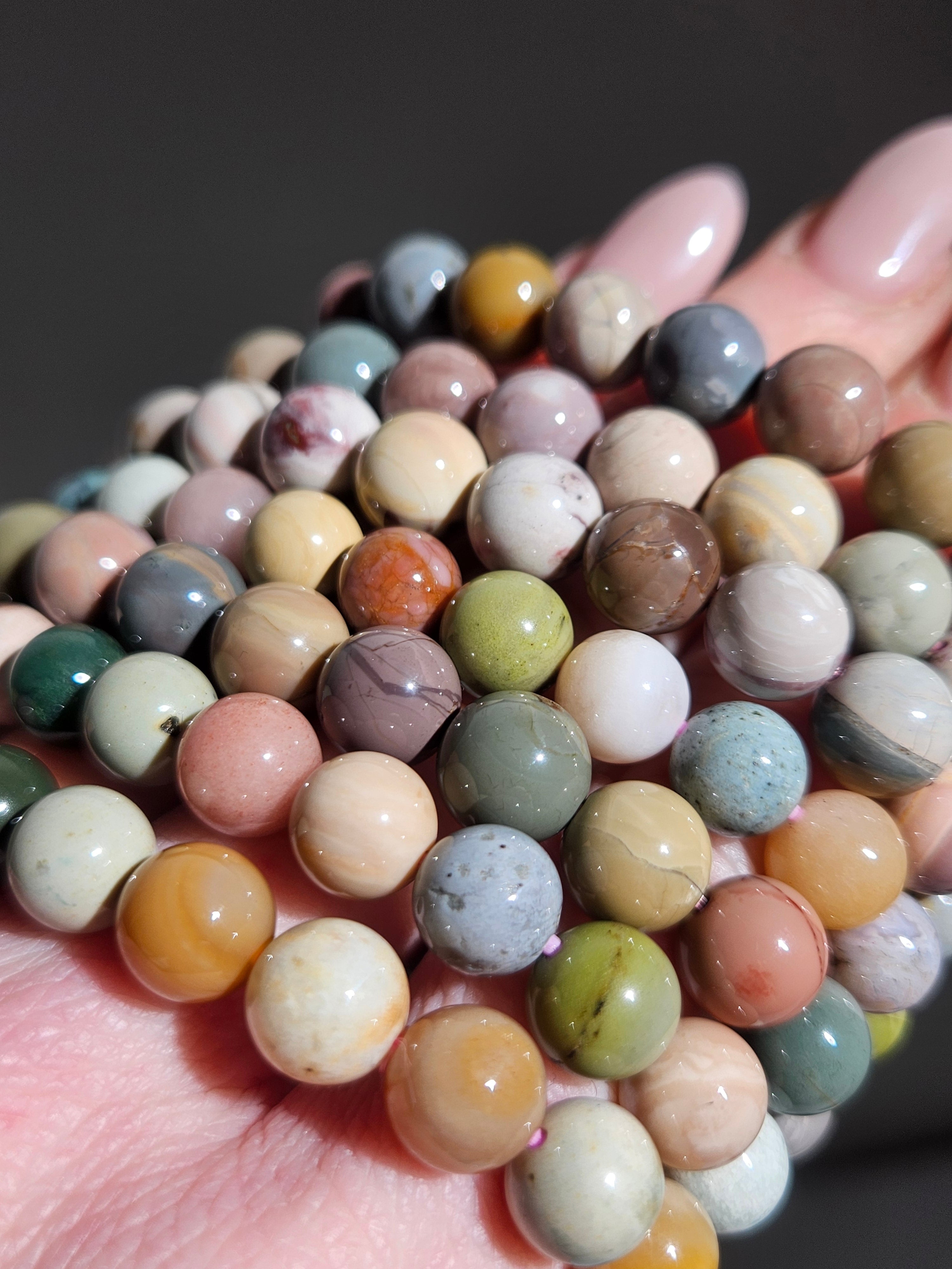 Alashan Agate Bracelet | 9mm