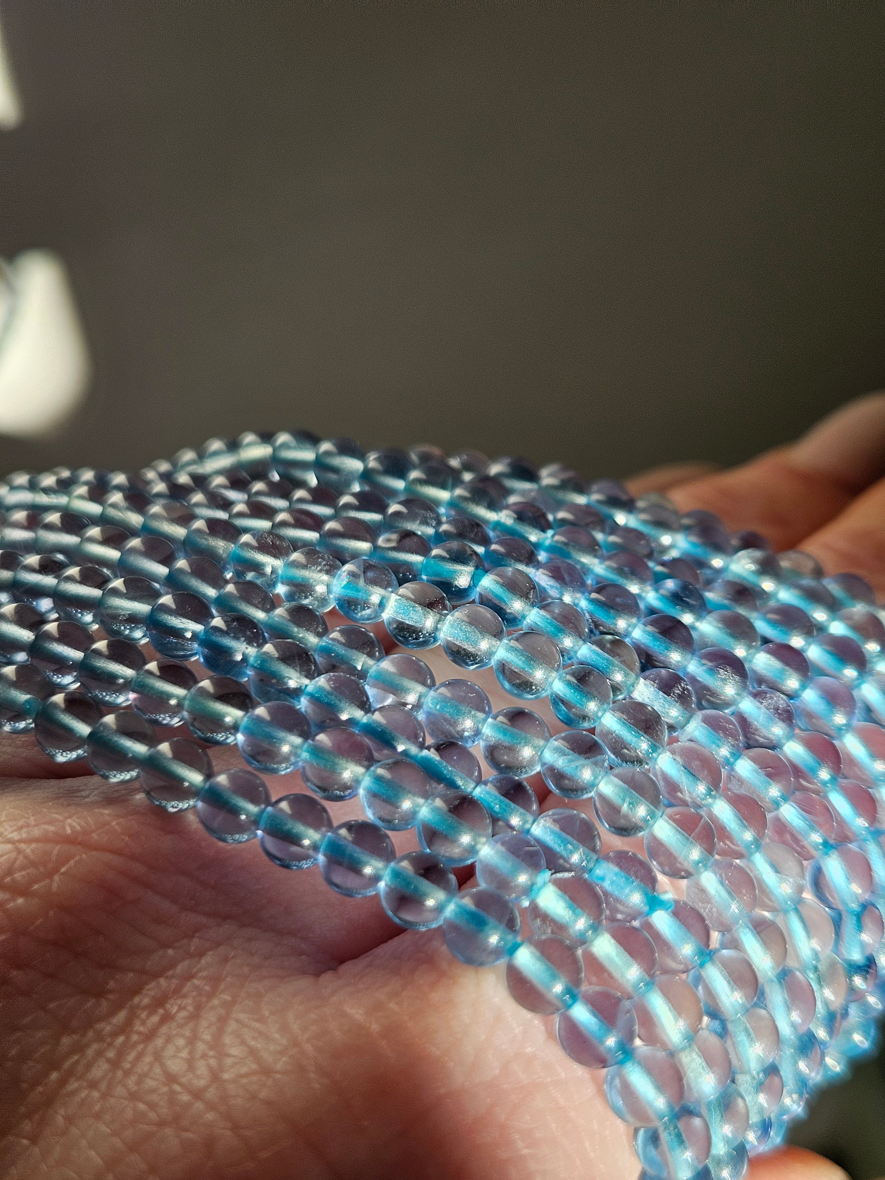 Blue Fluorite Bracelet | 5mm