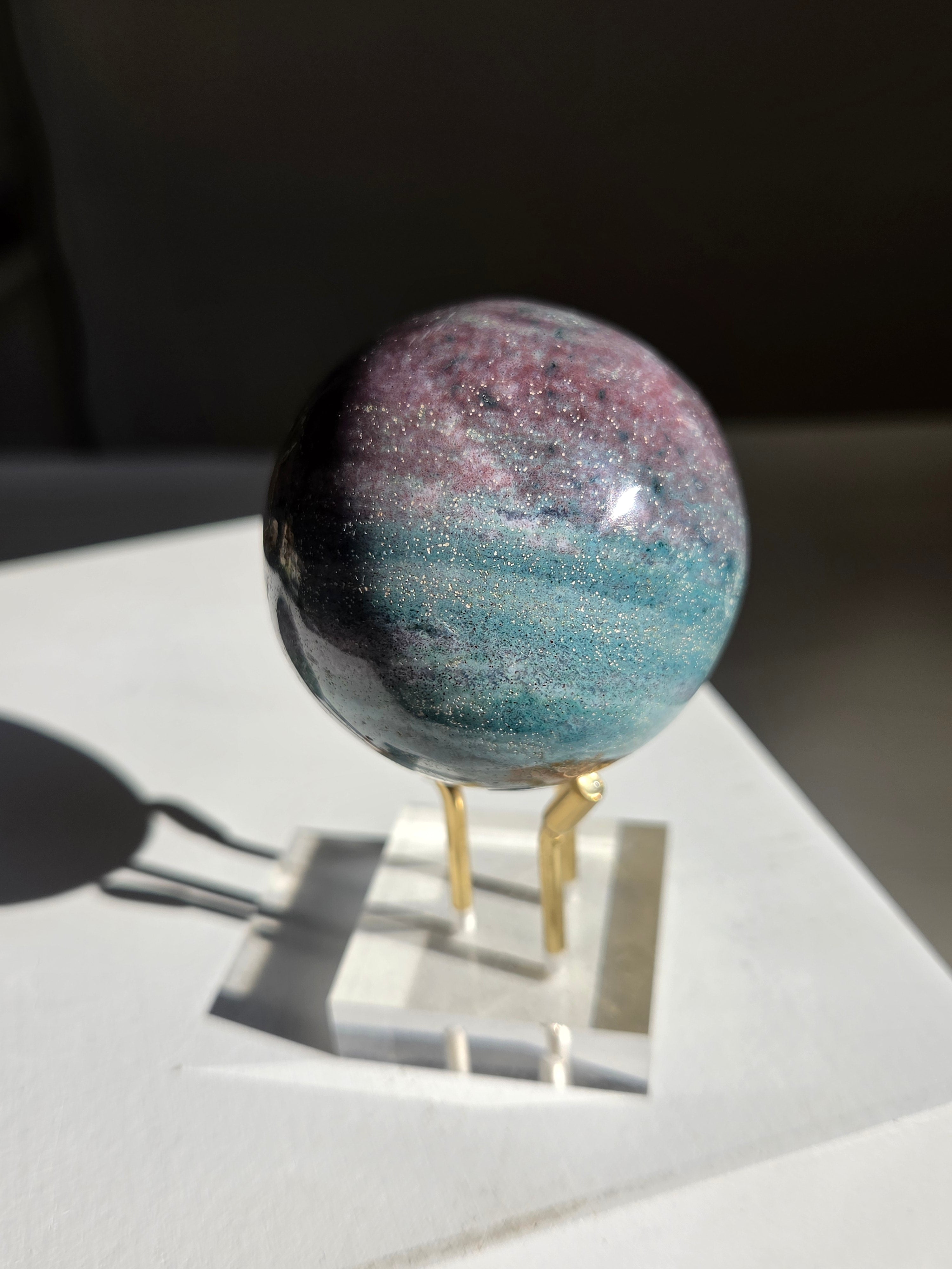 Sea Jasper Sphere 009